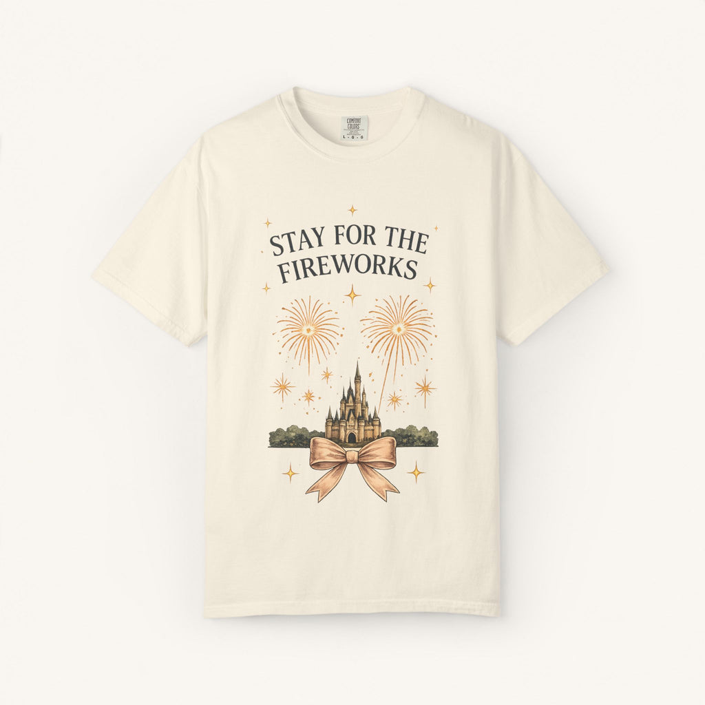 Stay for the Fireworks Tee