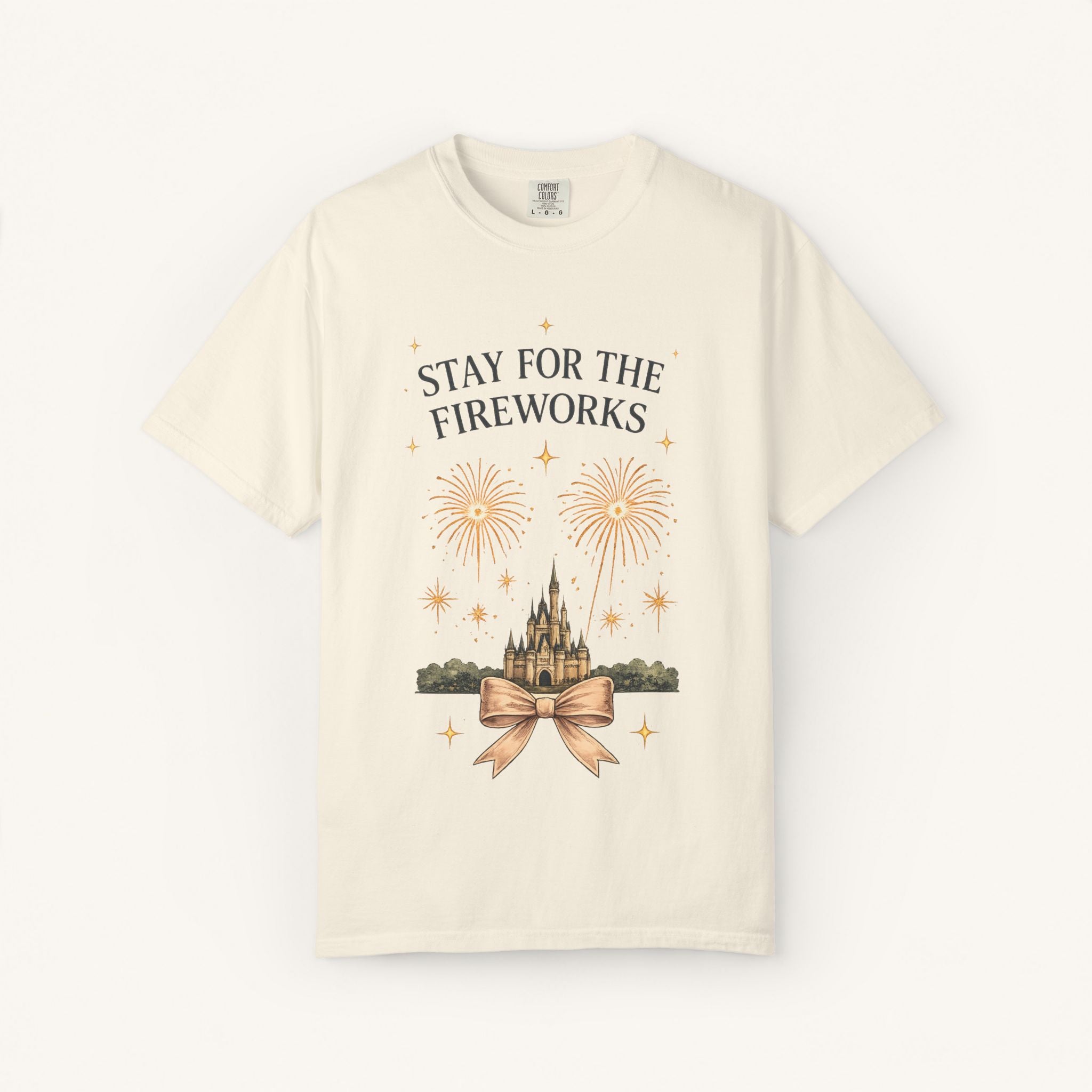 Stay for the Fireworks Tee