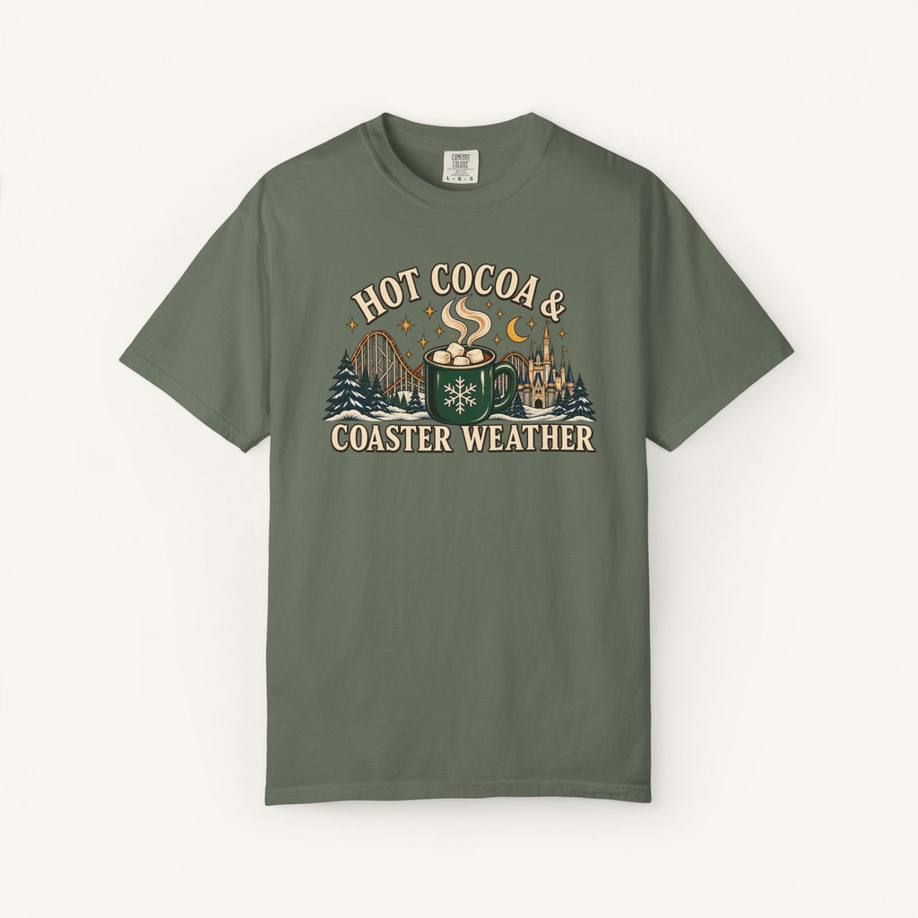 Hot Cocoa & Coaster Weather Tee