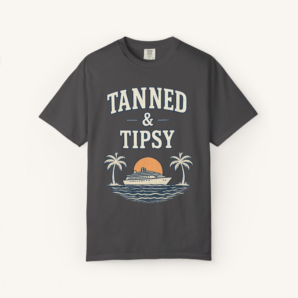 Tanned & Tipsy Tee