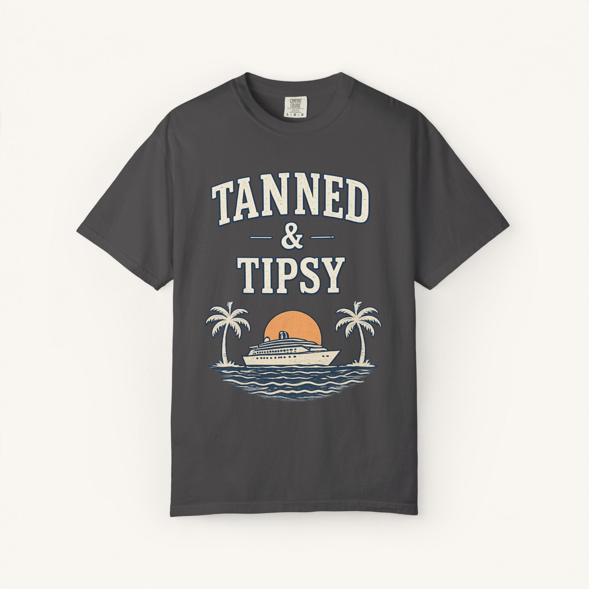 Tanned & Tipsy Tee