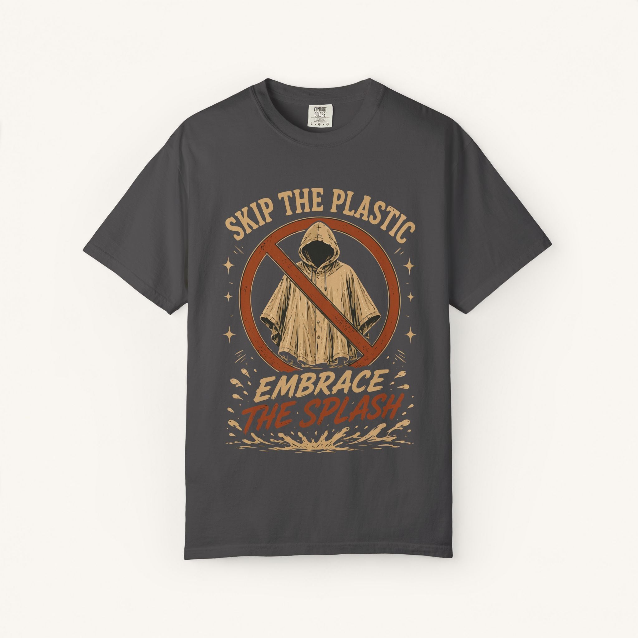 Skip the Plastic, Embrace the Splash Tee