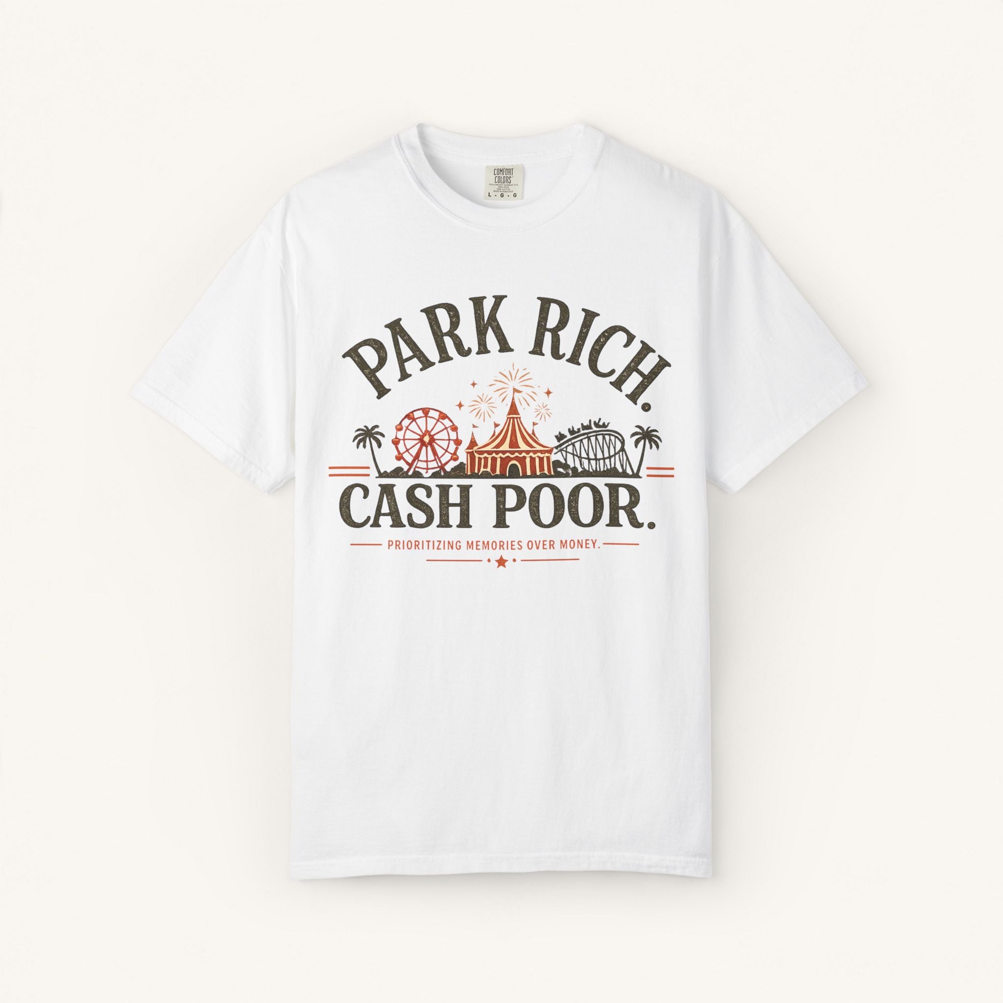 Park Rich - Cash Poor Tee