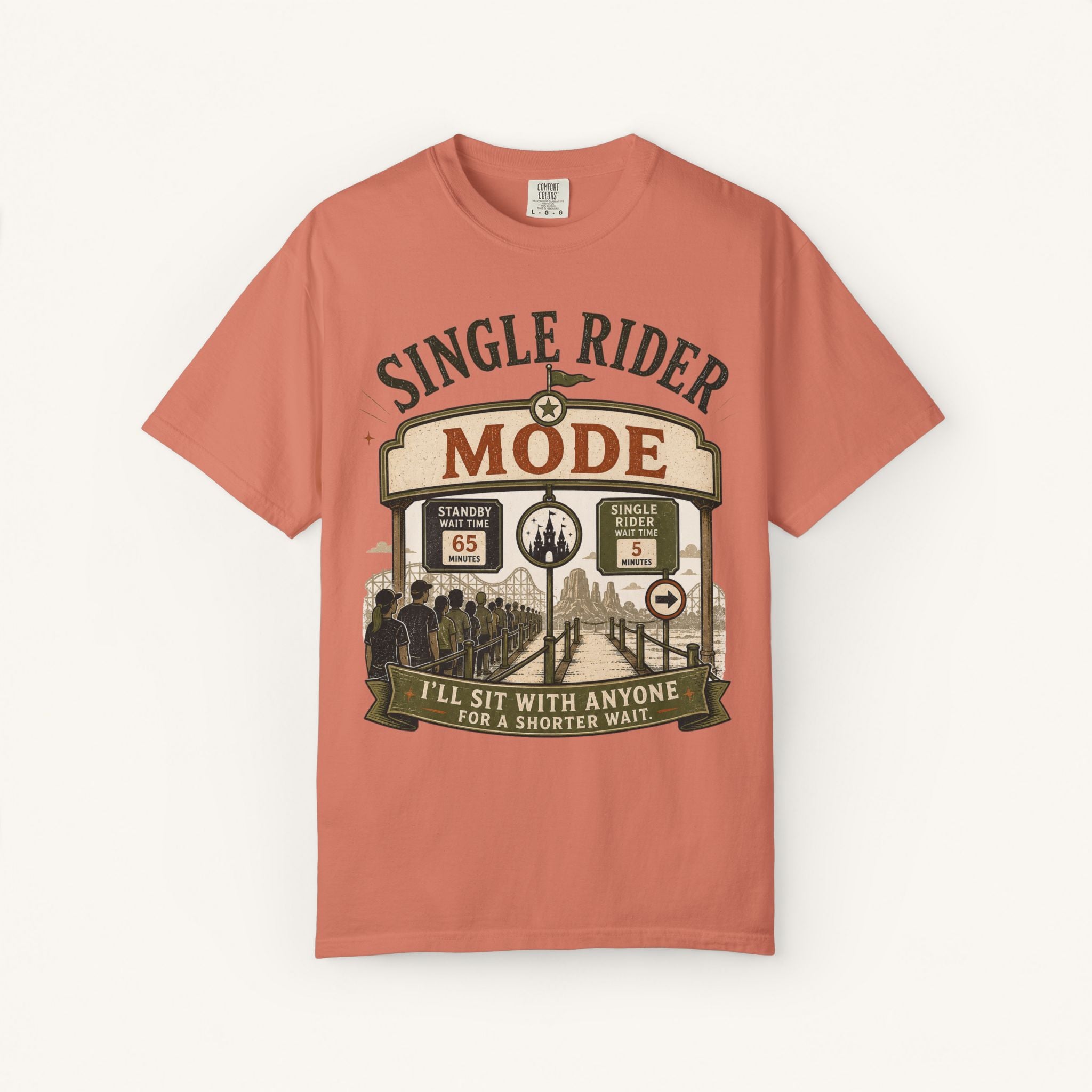 Single Rider Mode Tee