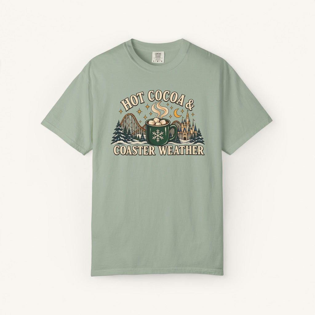Hot Cocoa & Coaster Weather Tee