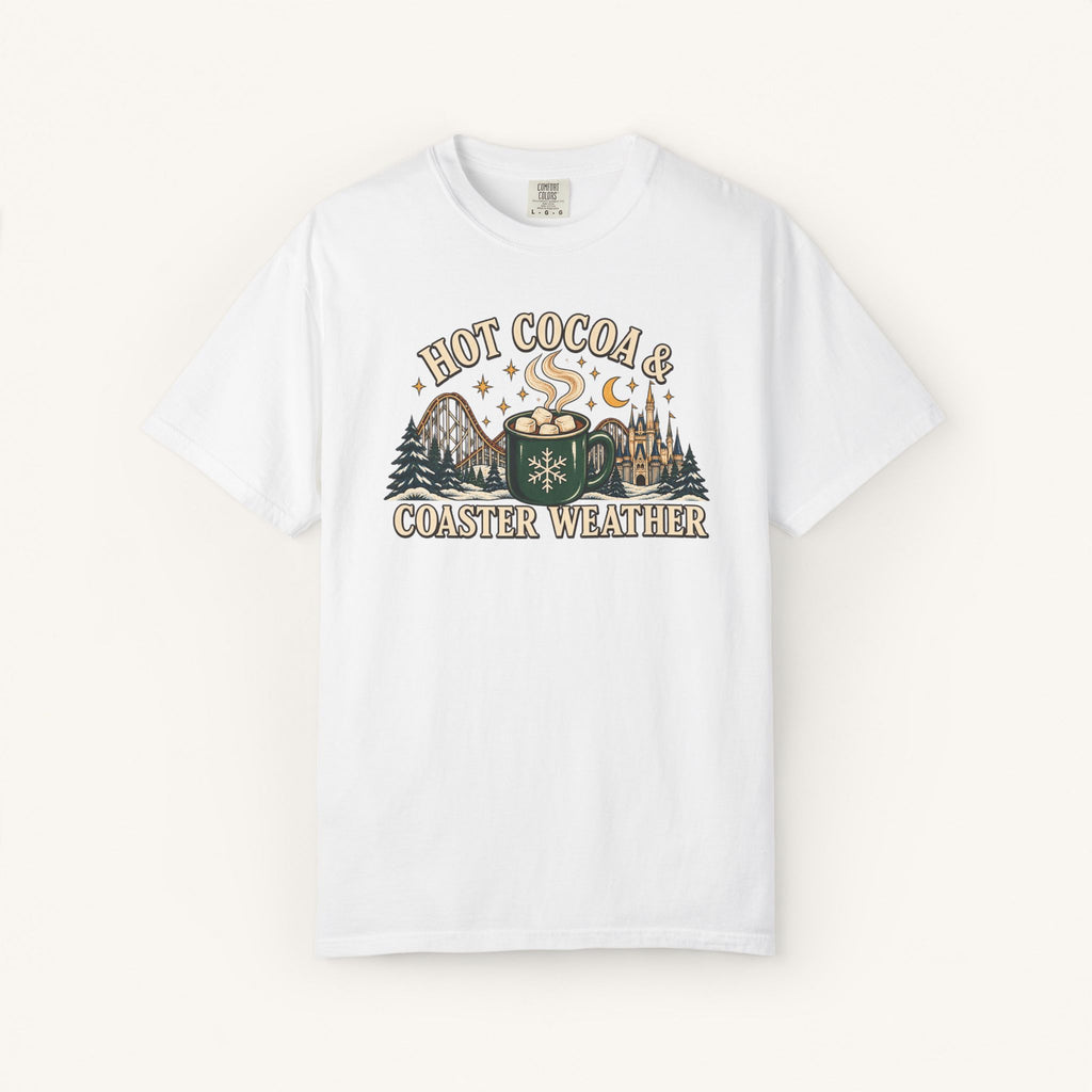 Hot Cocoa & Coaster Weather Tee