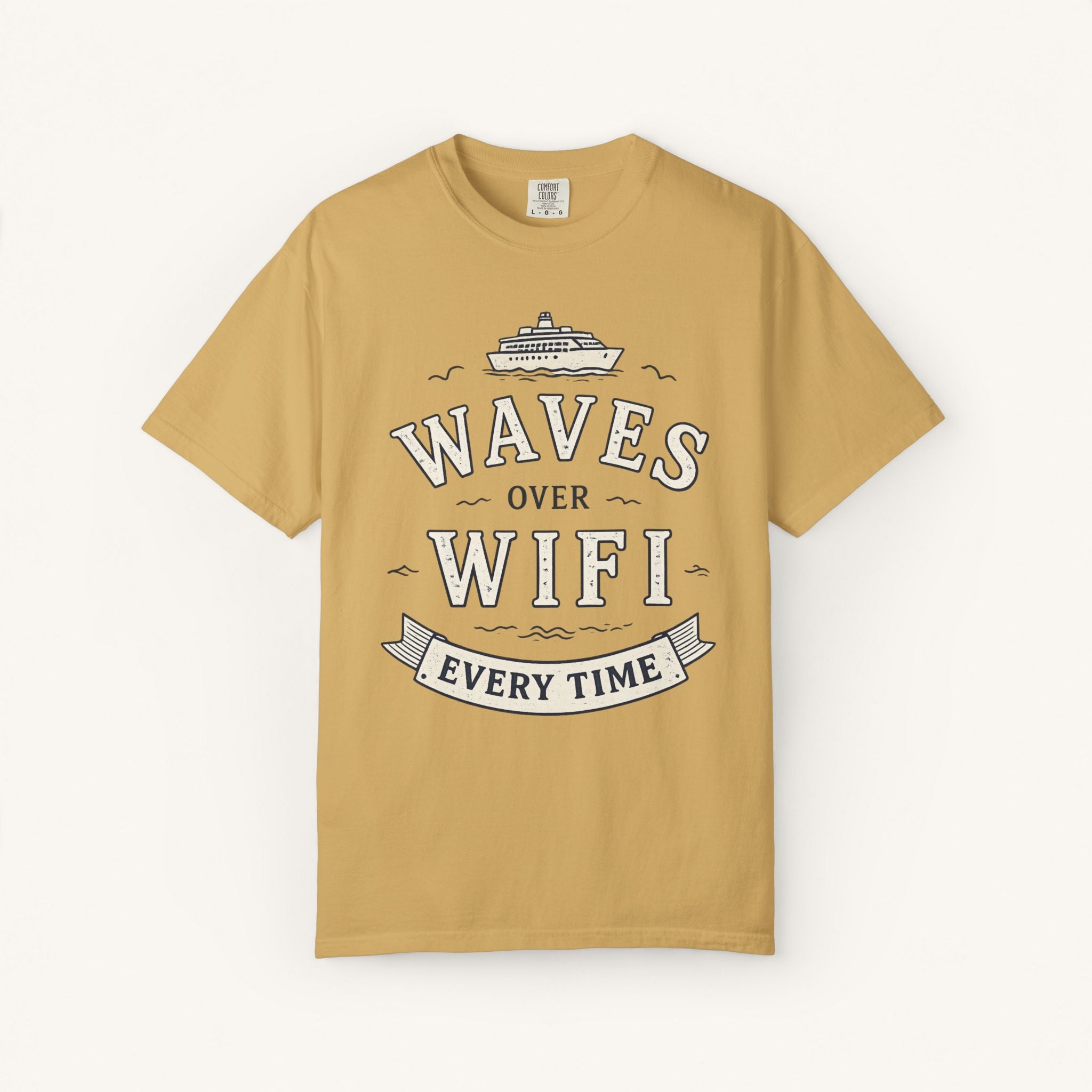 Waves Over WiFi Tee