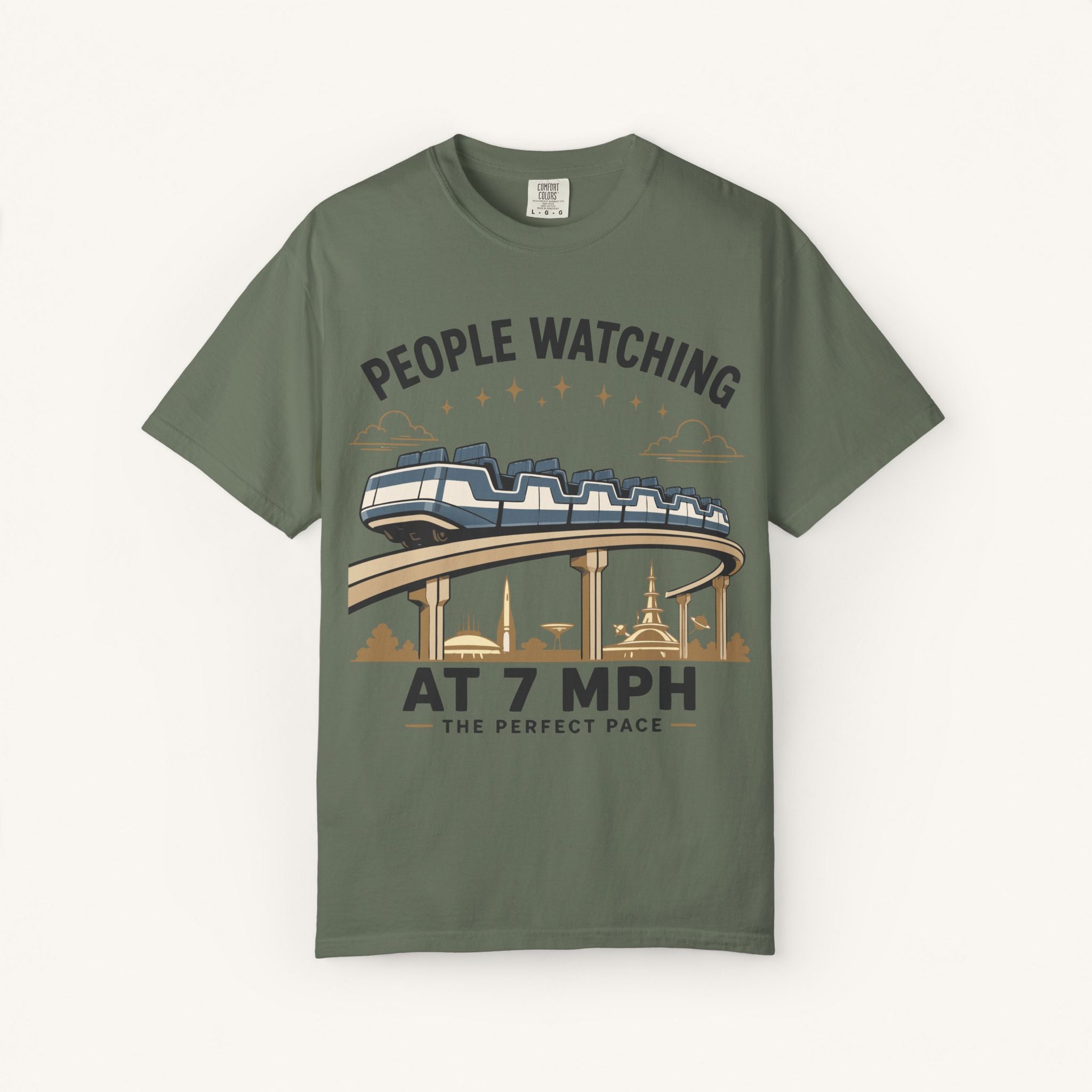 People Watching at 7 MPH Tee