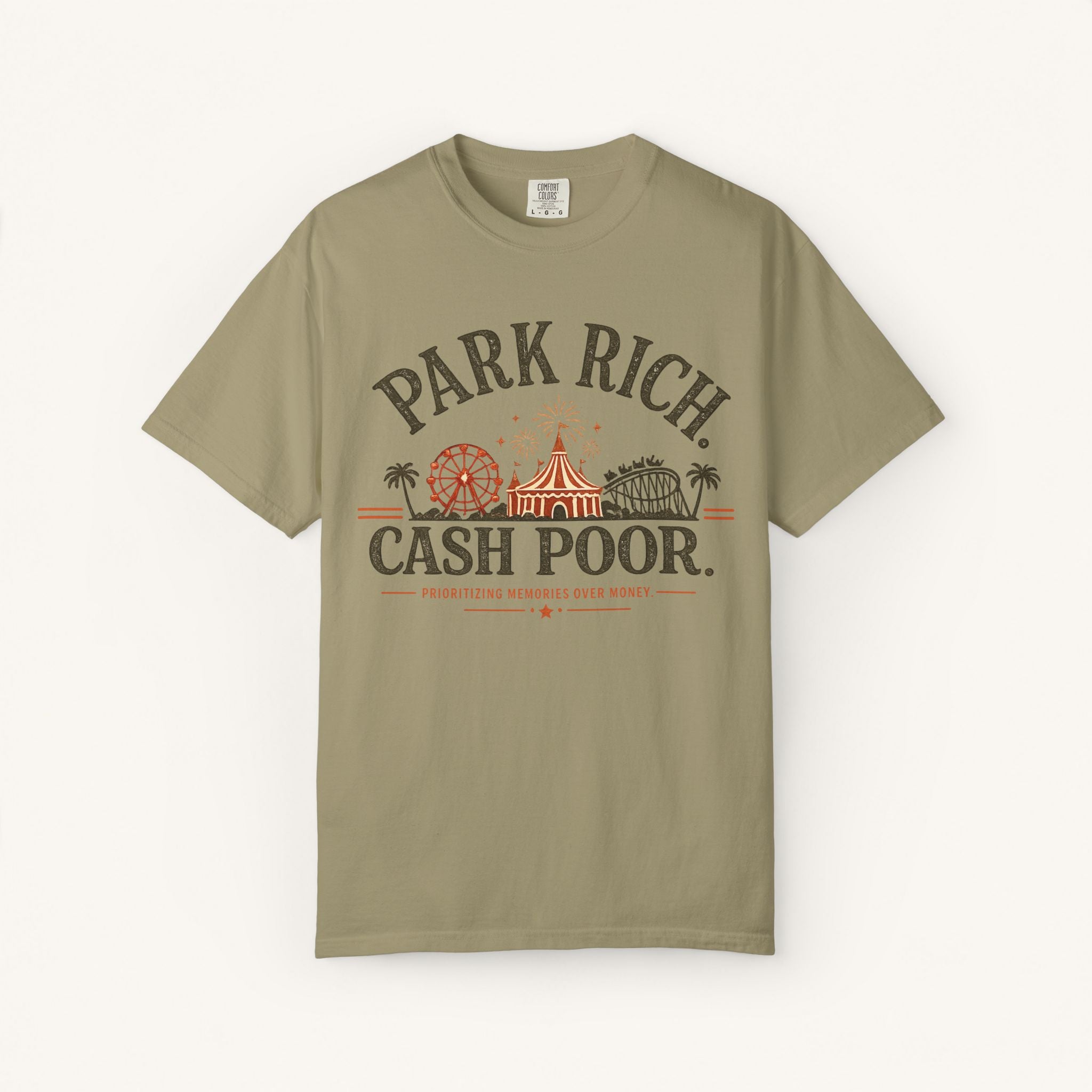 Park Rich - Cash Poor Tee
