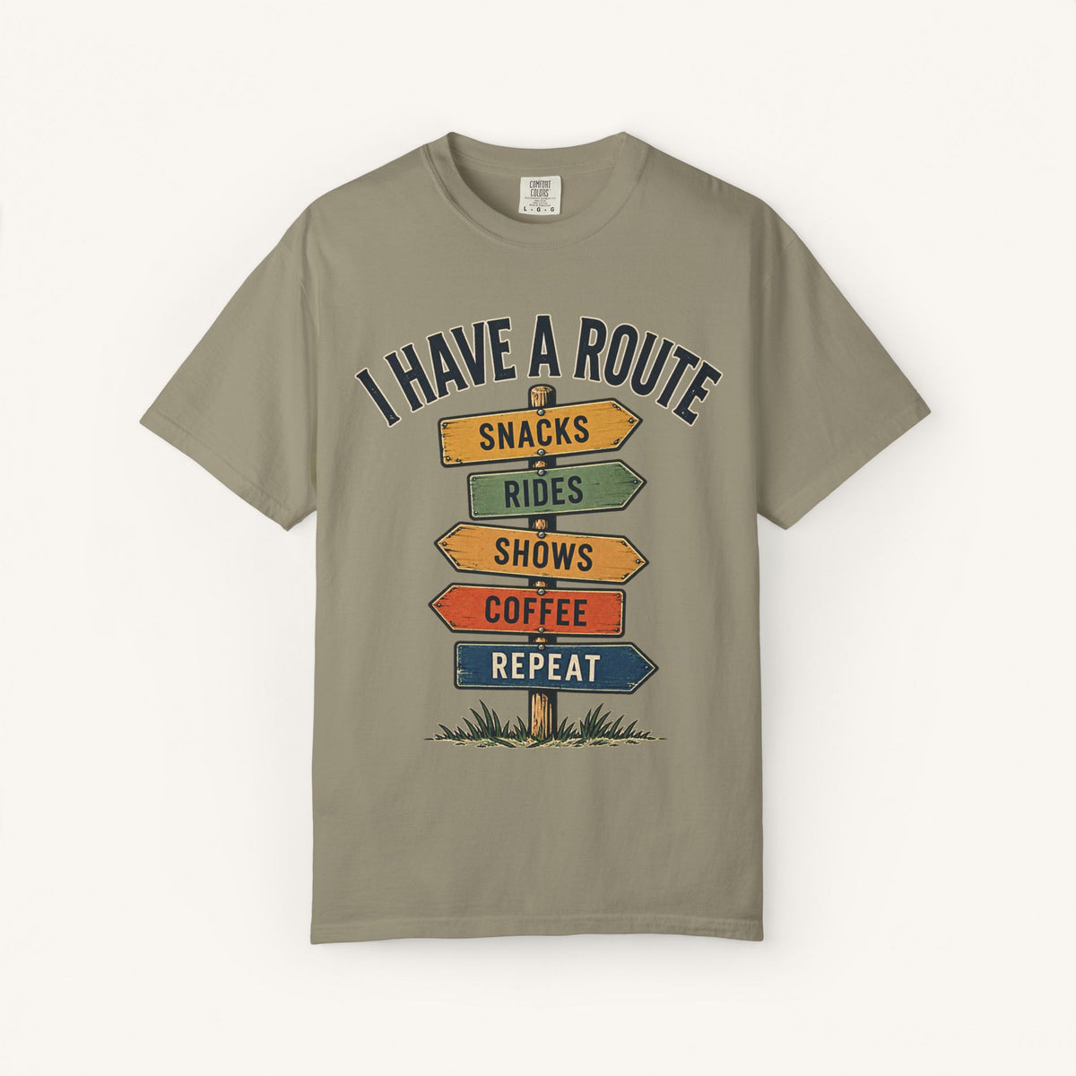 I Have a Route Tee