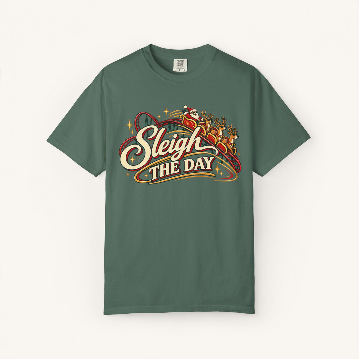 Sleigh The Day Tee