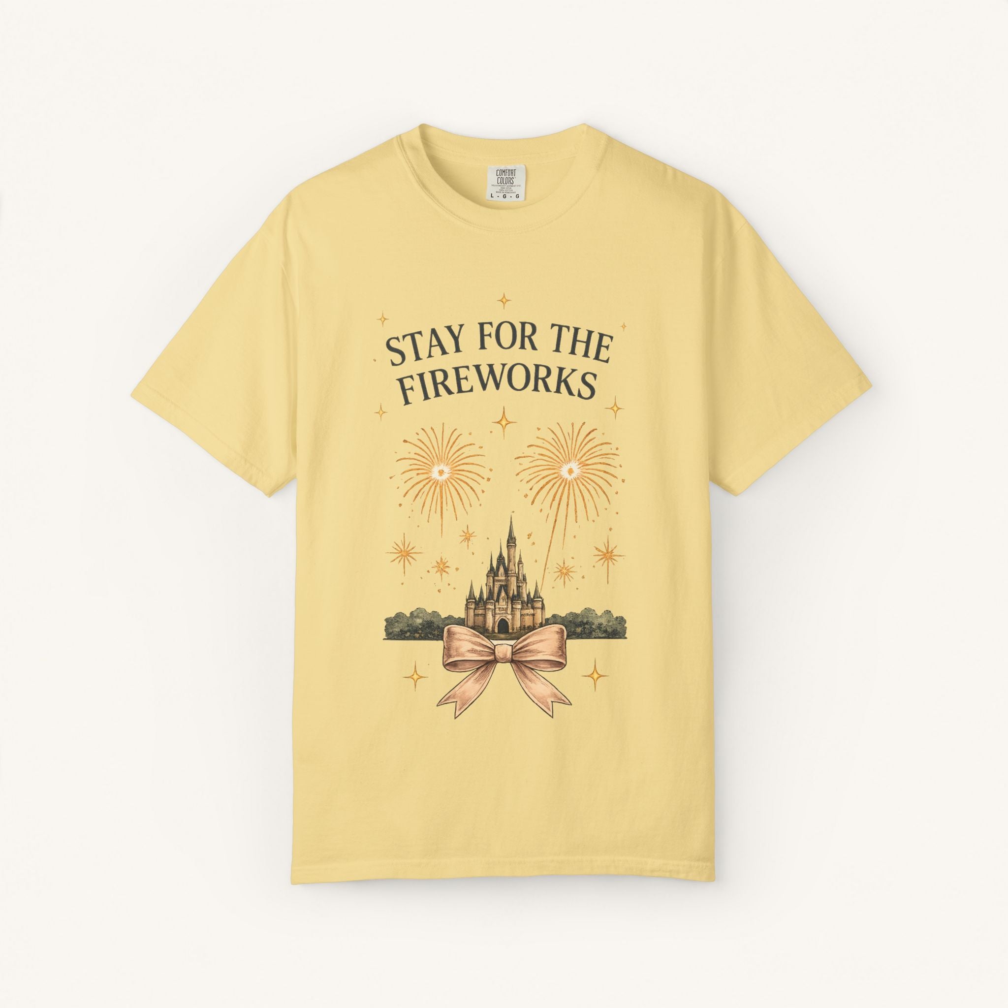 Stay for the Fireworks Tee