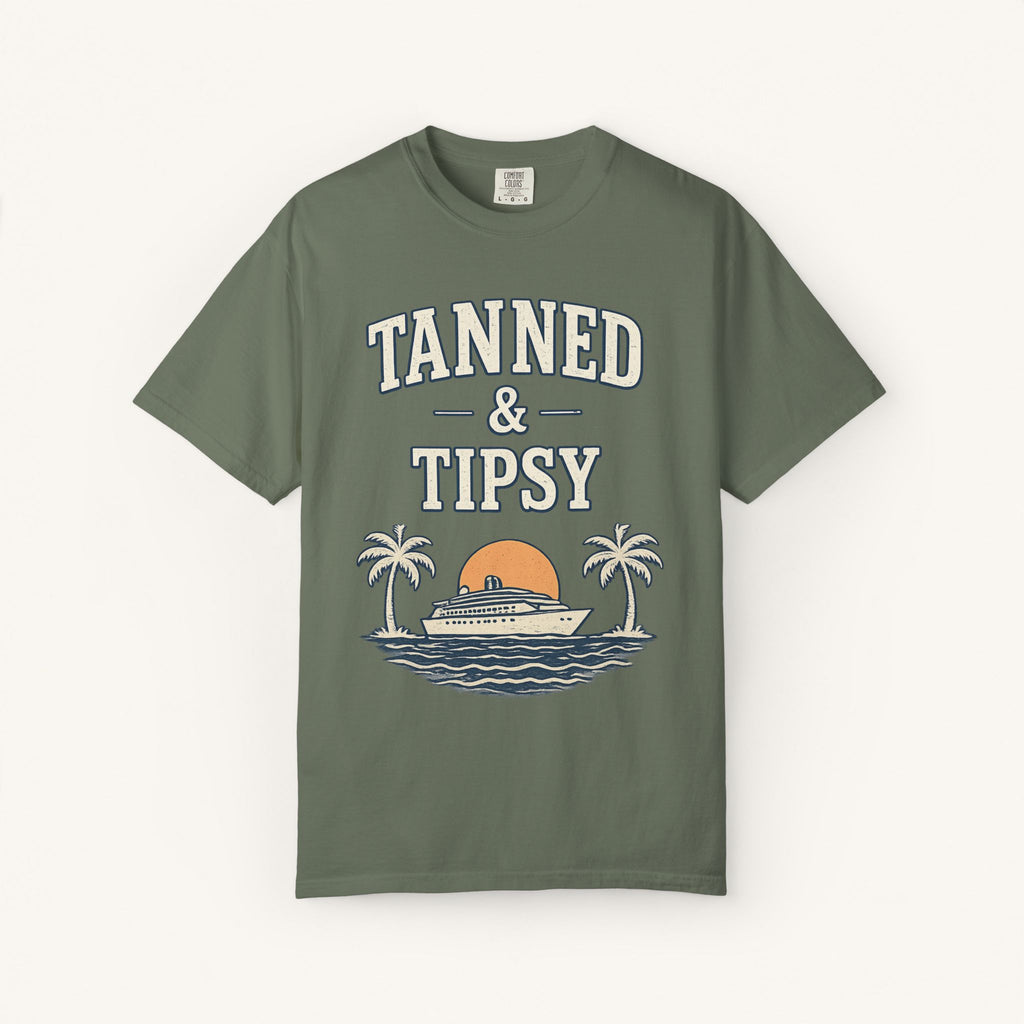 Tanned & Tipsy Tee