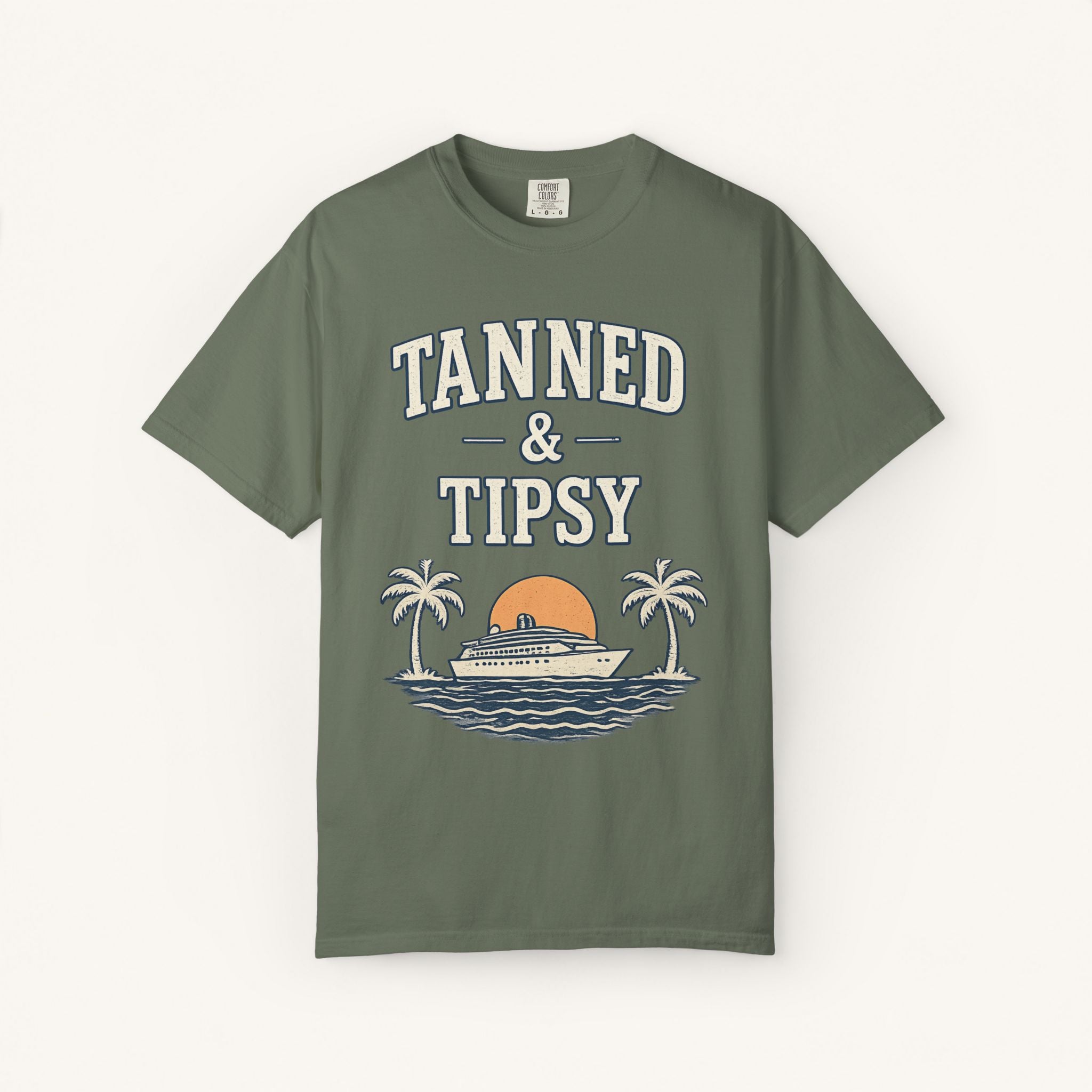 Tanned & Tipsy Tee