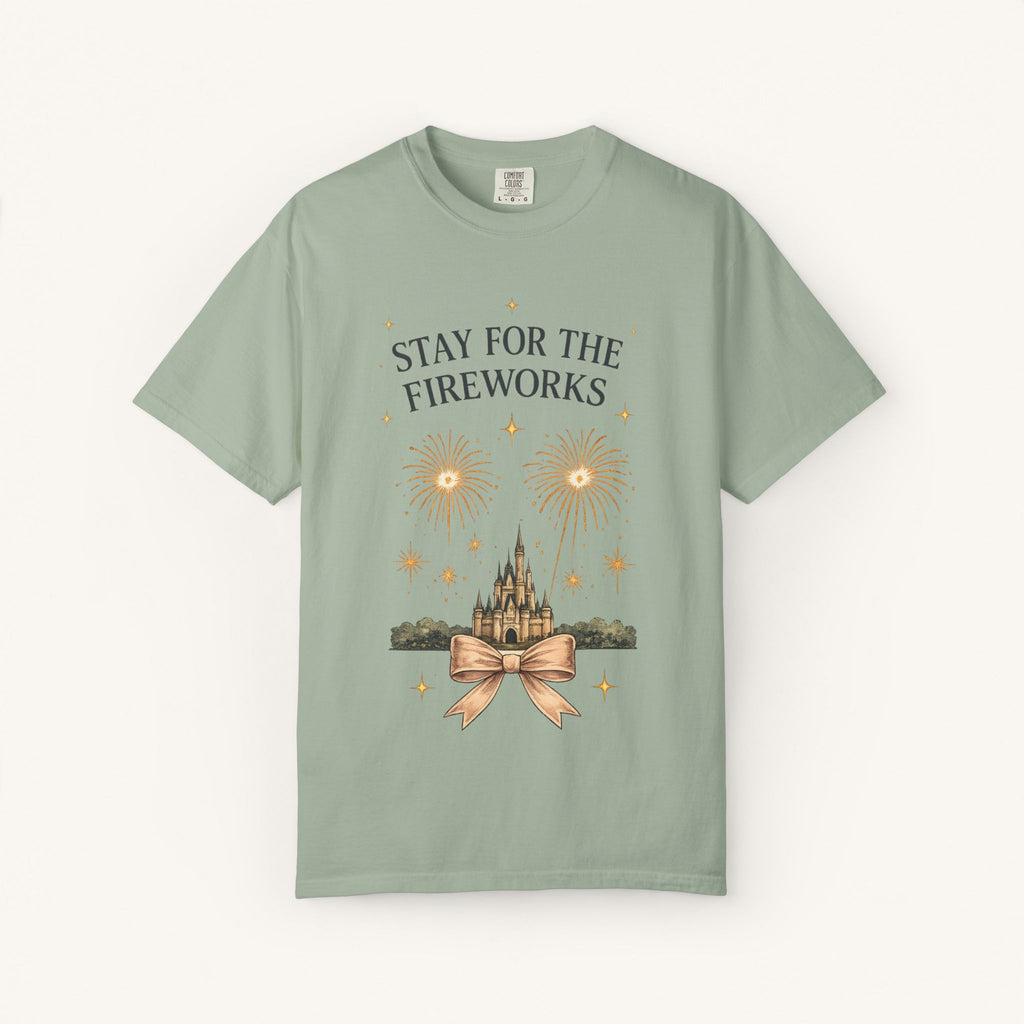 Stay for the Fireworks Tee
