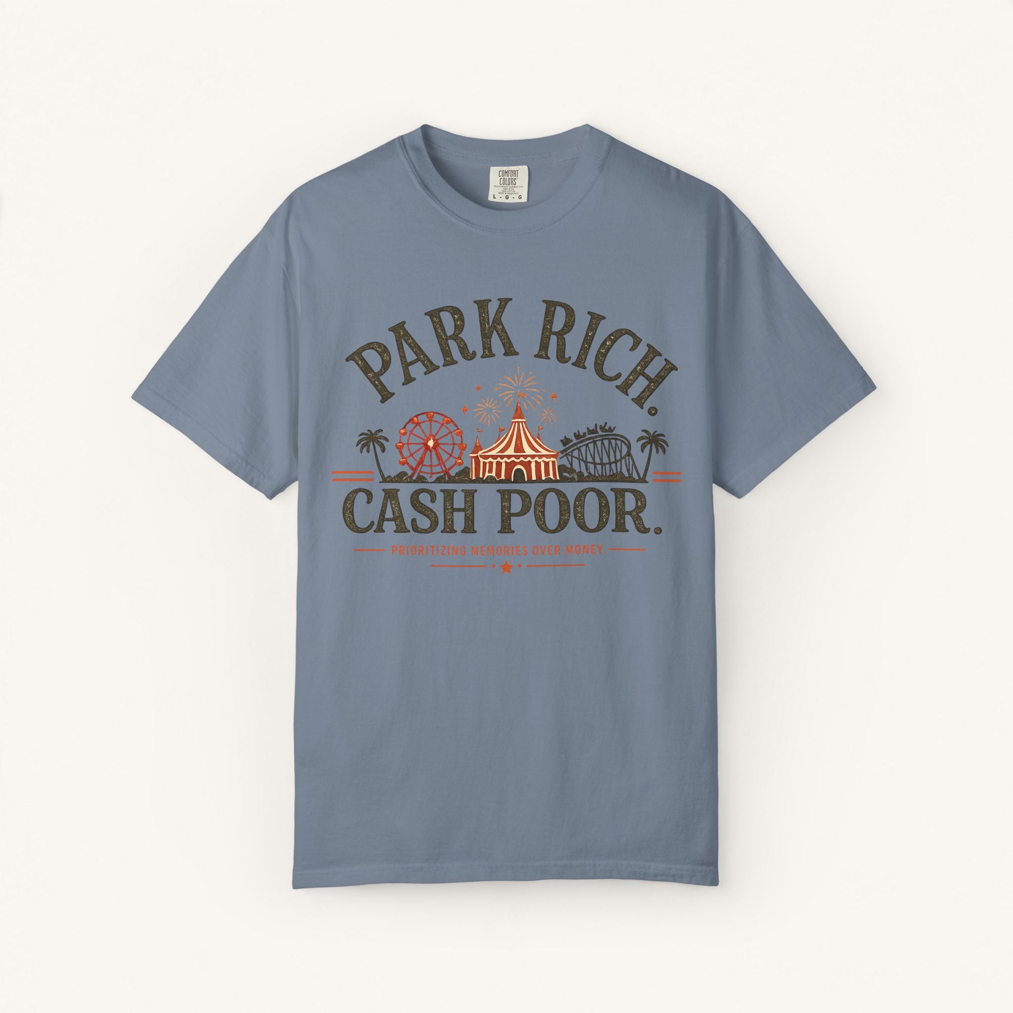Park Rich - Cash Poor Tee