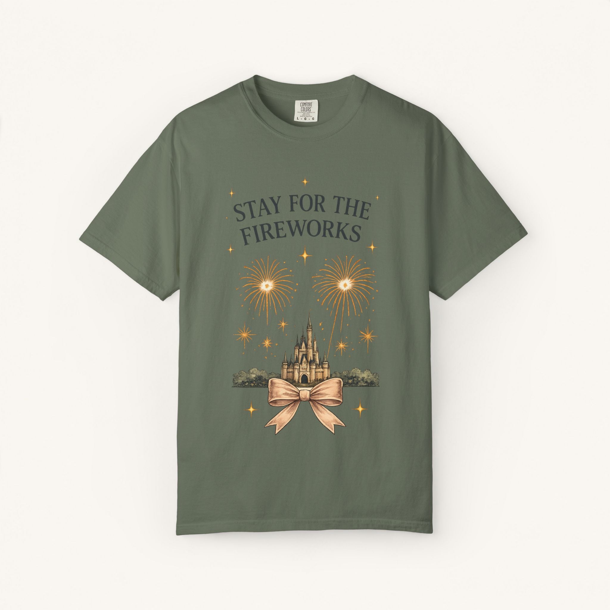 Stay for the Fireworks Tee