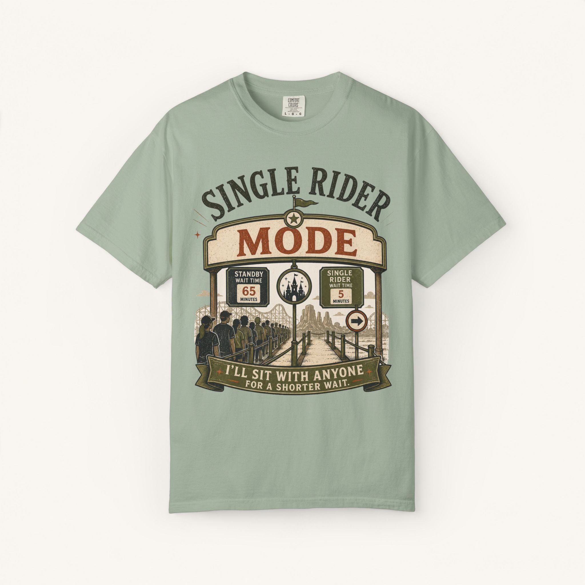 Single Rider Mode Tee