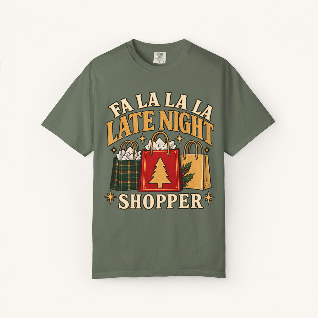 Holiday Late Night Shopper Tee