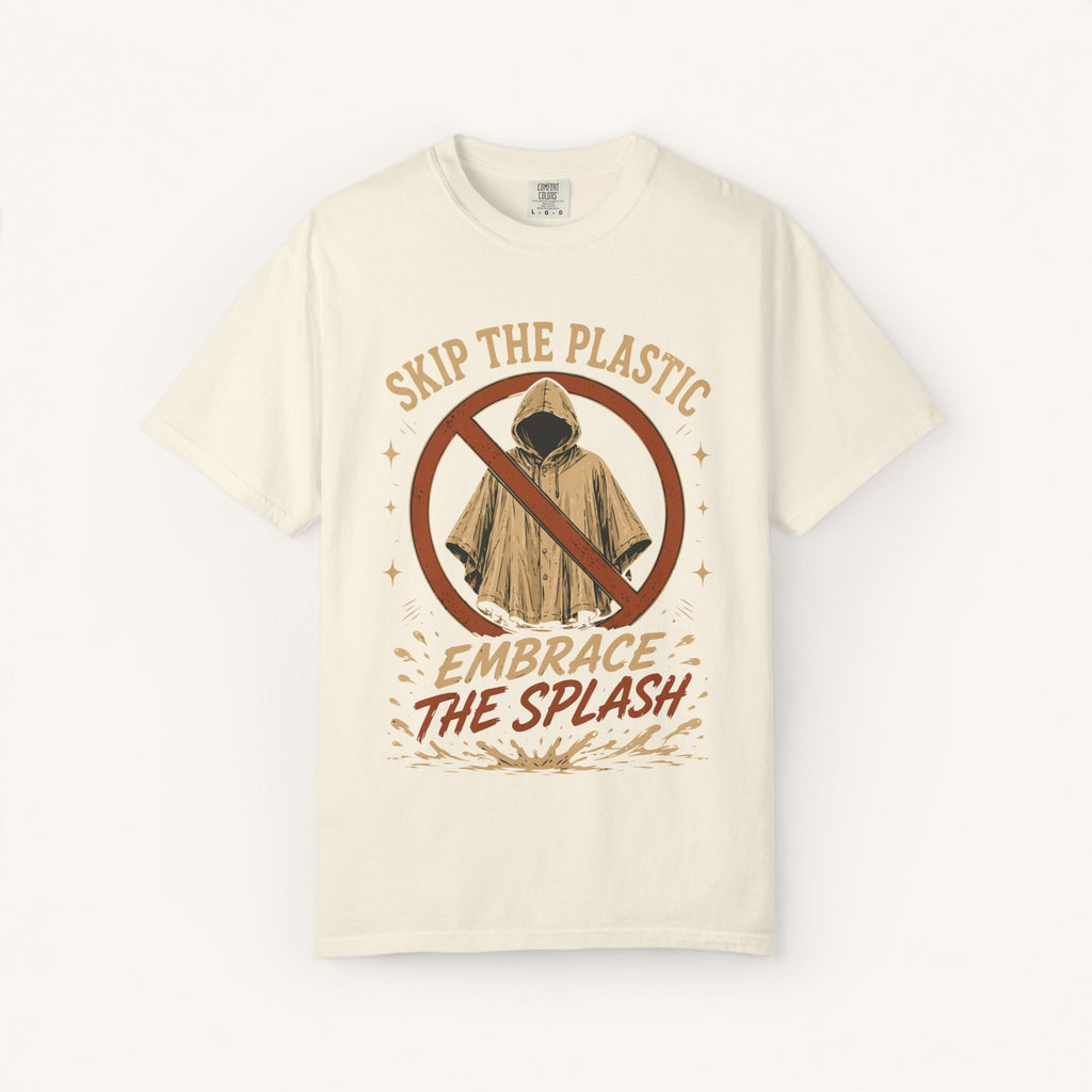 Skip the Plastic, Embrace the Splash Tee