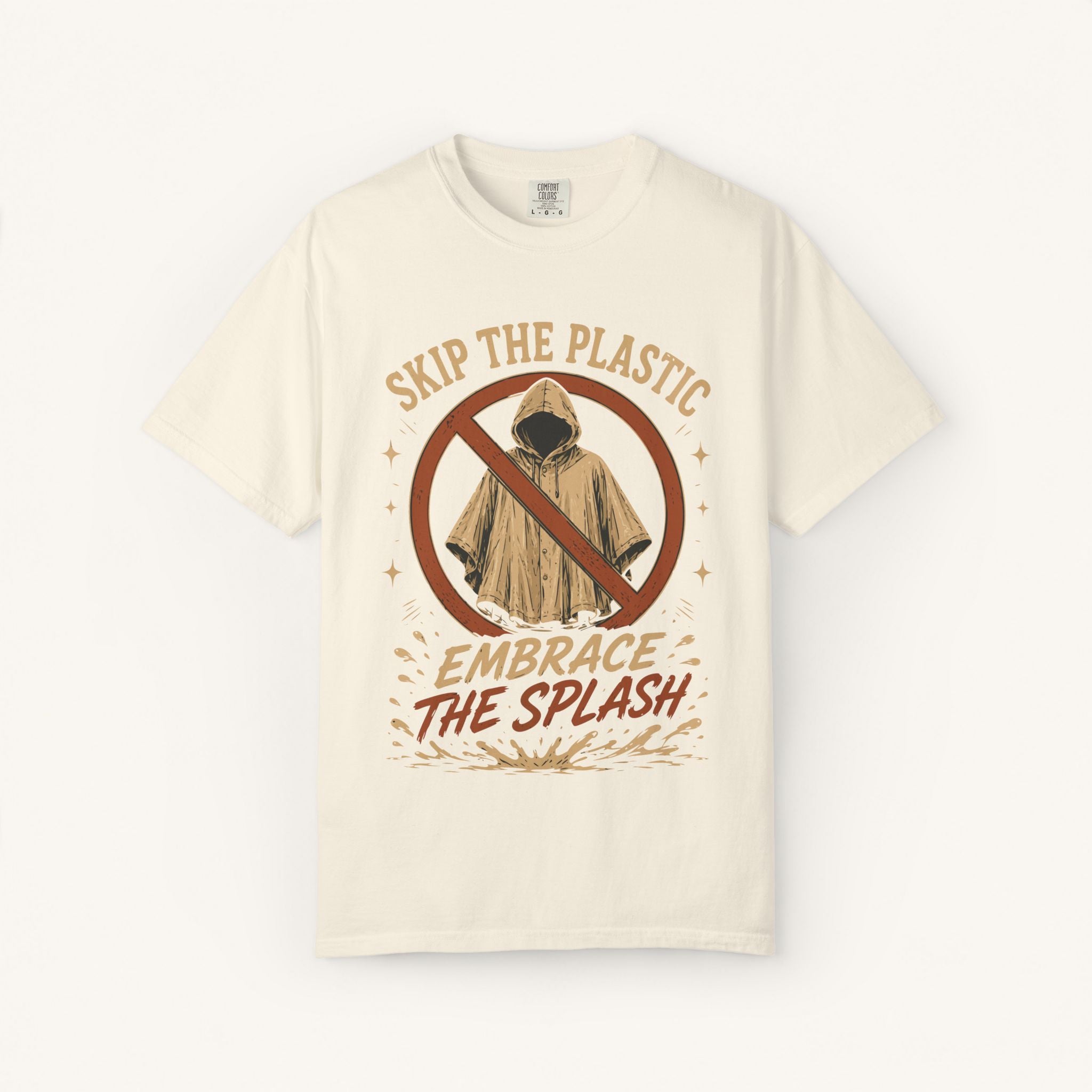 Skip the Plastic, Embrace the Splash Tee