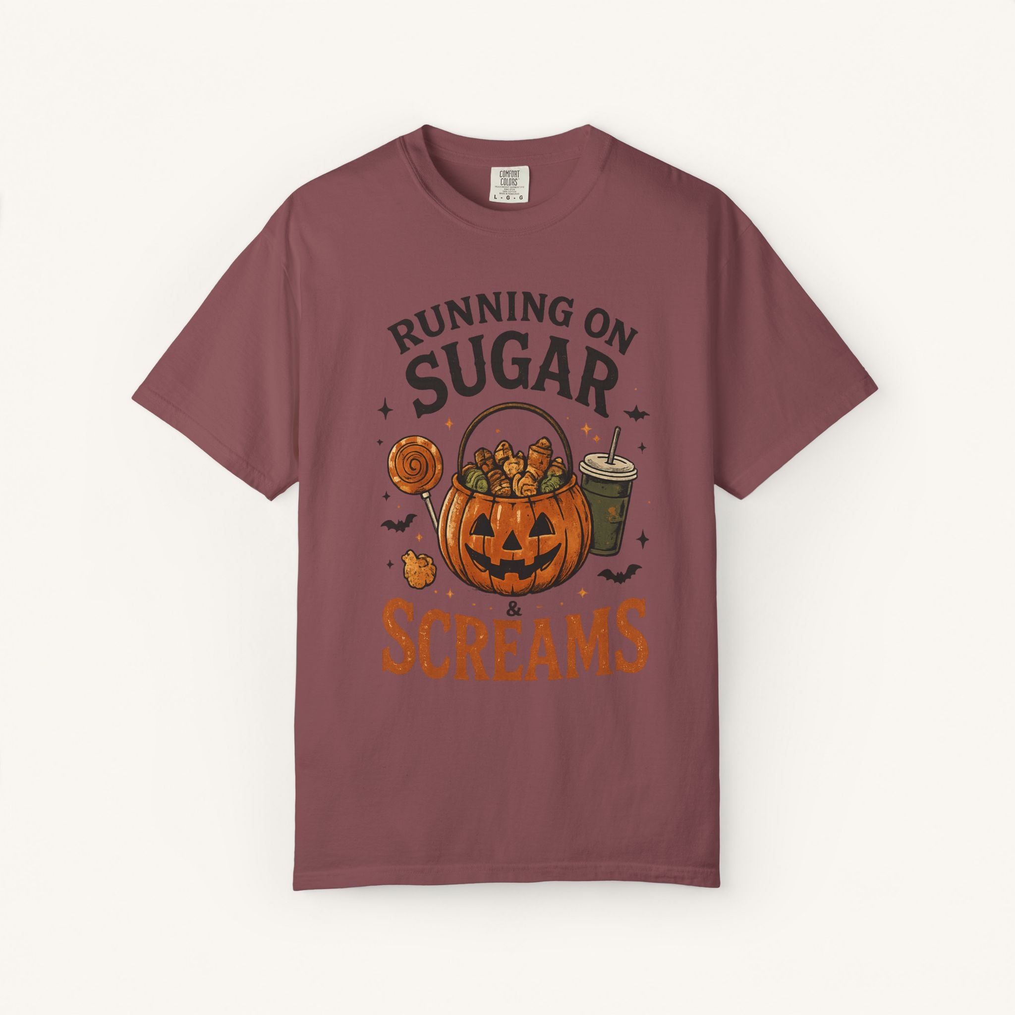 Running on Sugar & Screams Tee