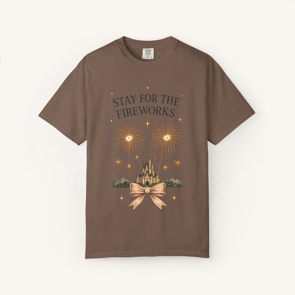 Stay for the Fireworks Tee