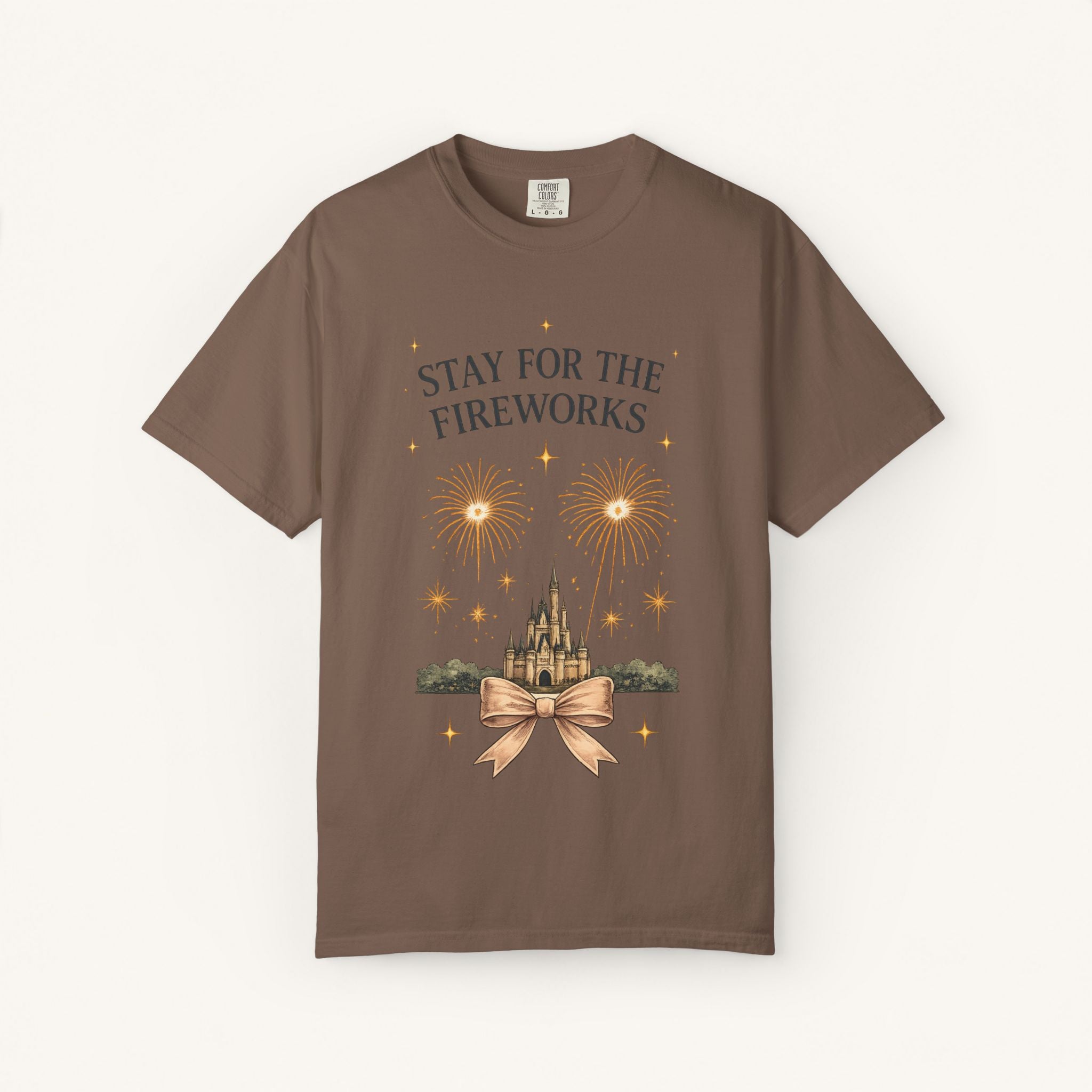 Stay for the Fireworks Tee