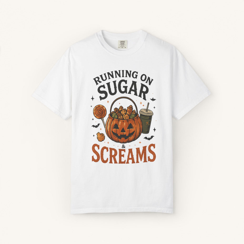 Running on Sugar & Screams Tee
