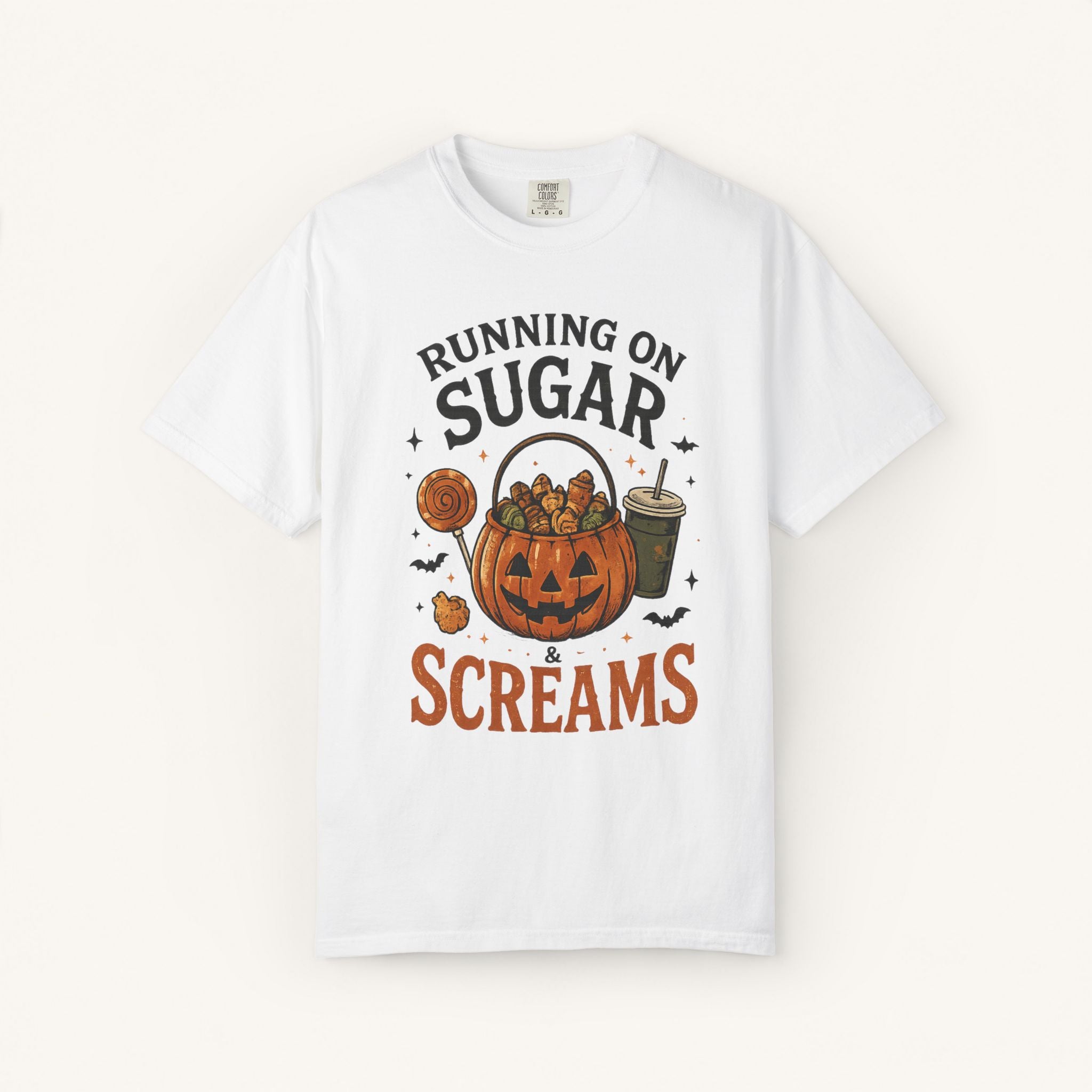Running on Sugar & Screams Tee