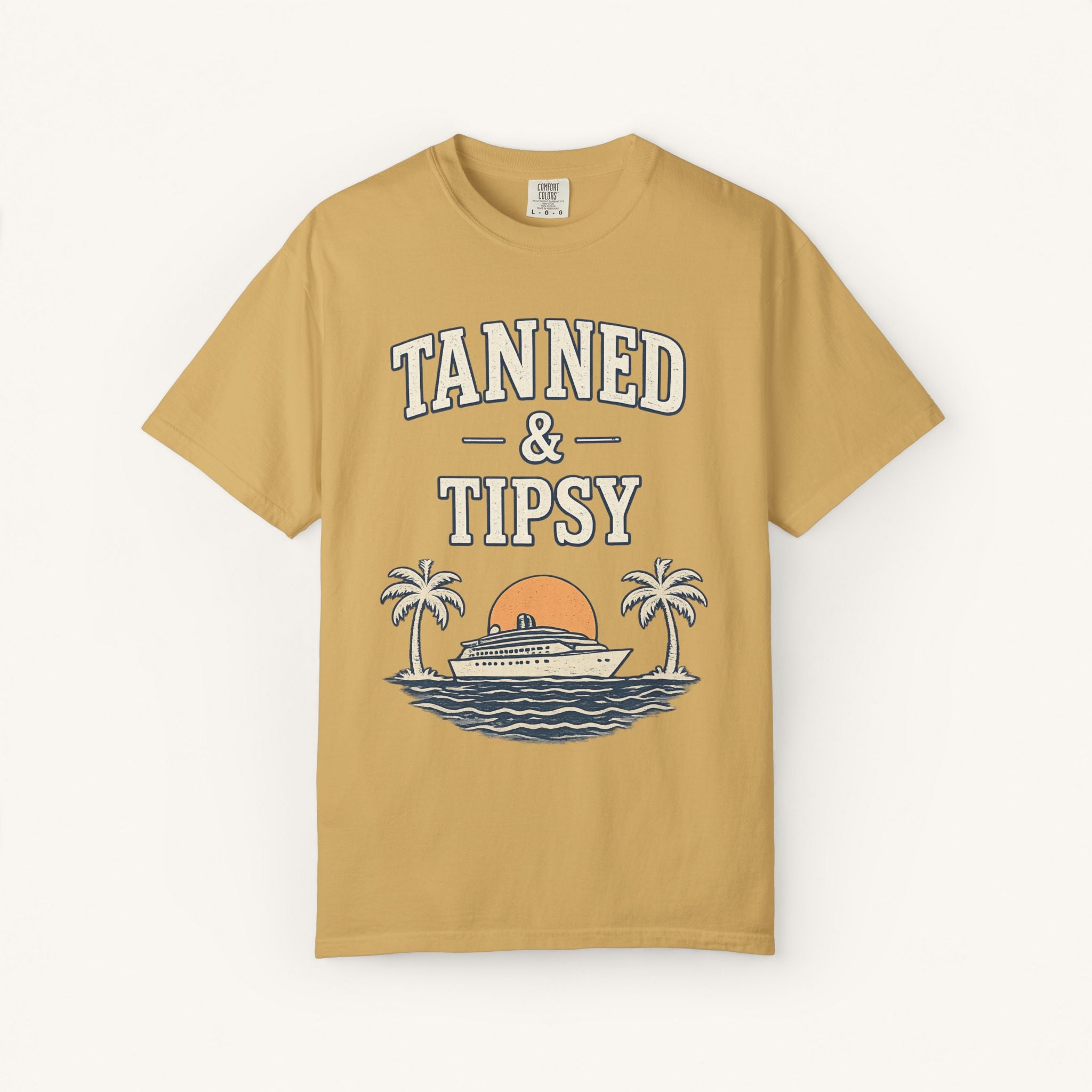 Tanned & Tipsy Tee
