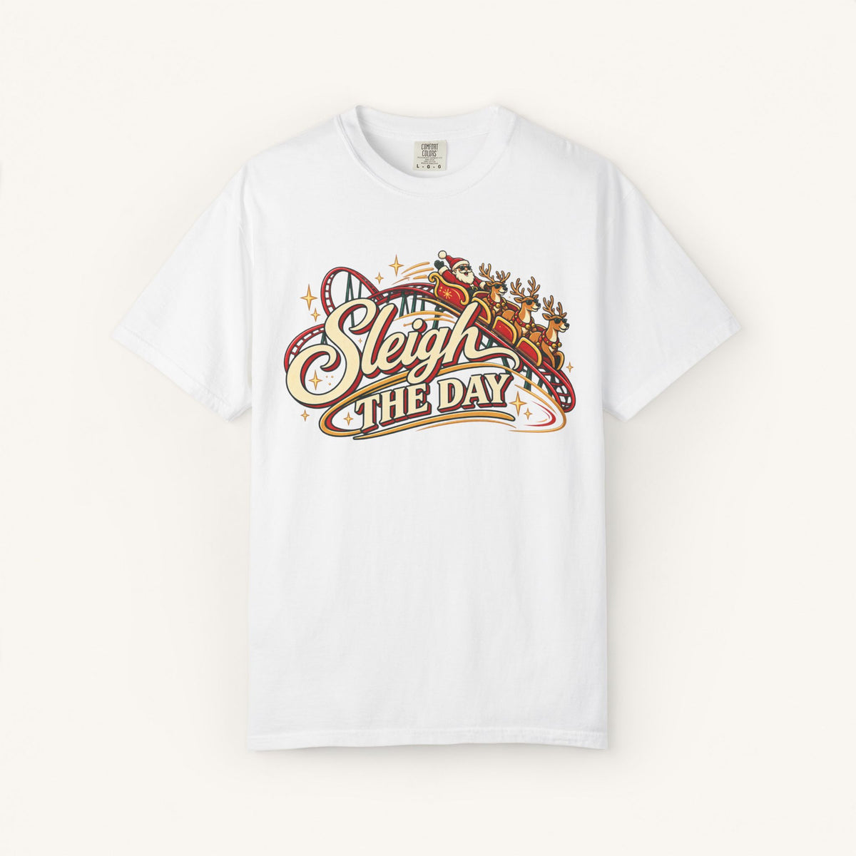 Sleigh The Day Tee