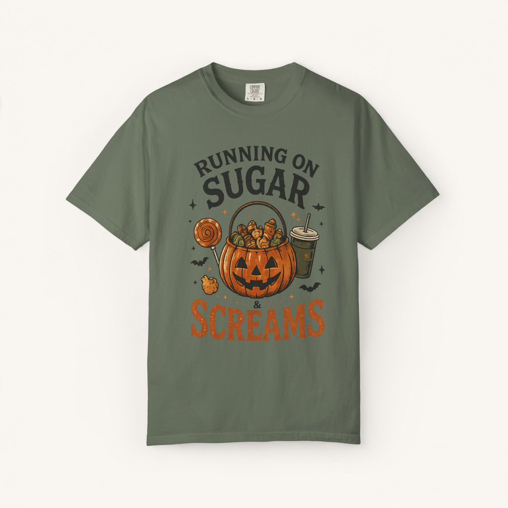 Running on Sugar & Screams Tee