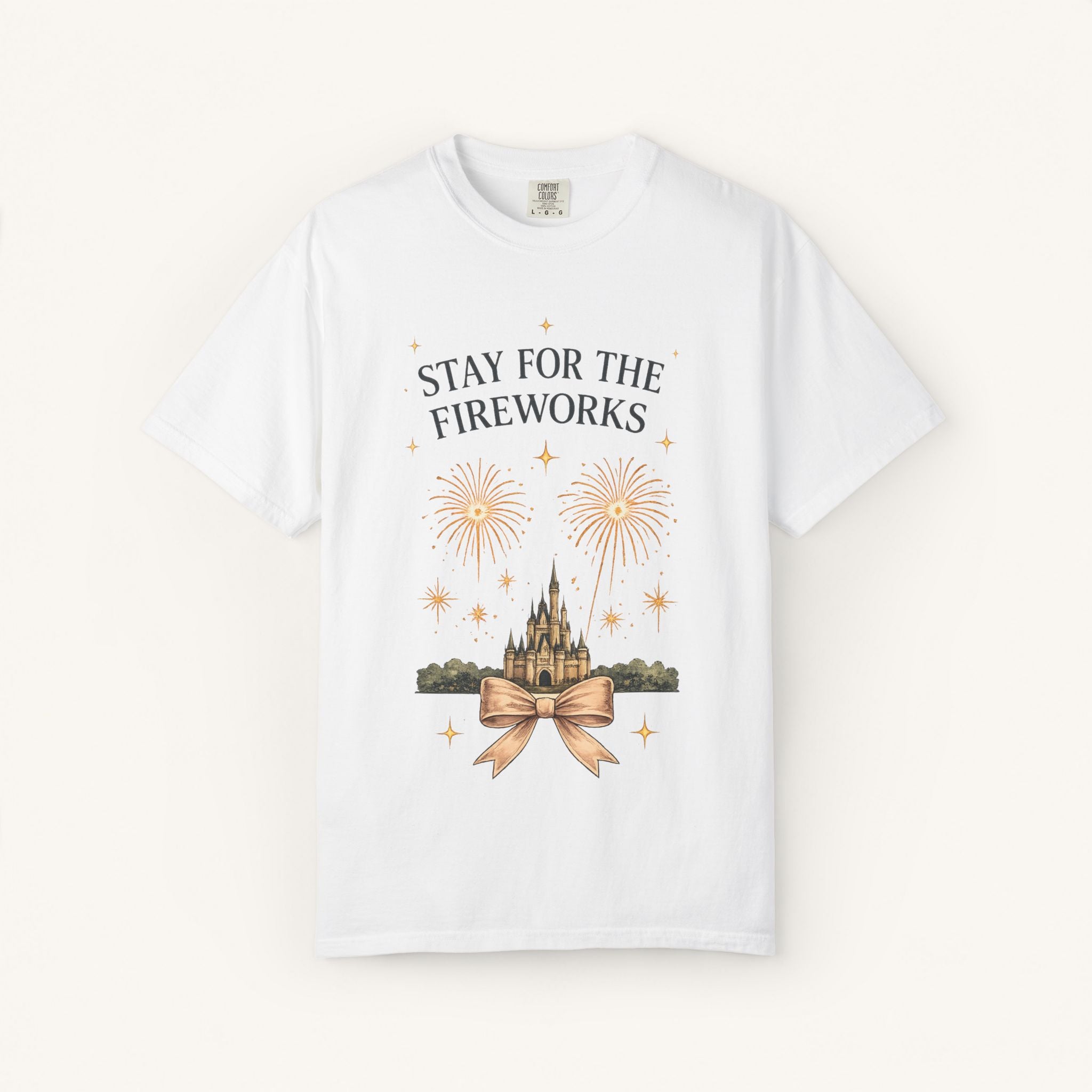 Stay for the Fireworks Tee