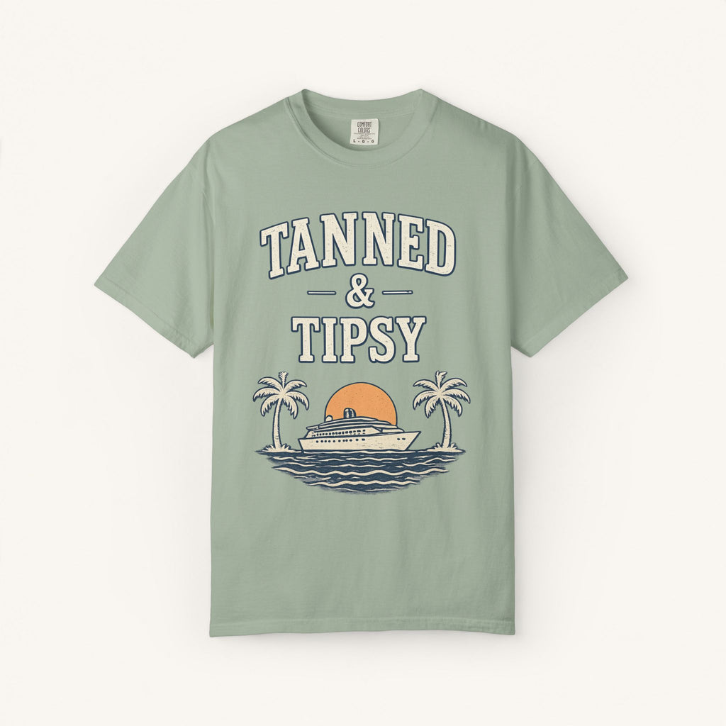 Tanned & Tipsy Tee