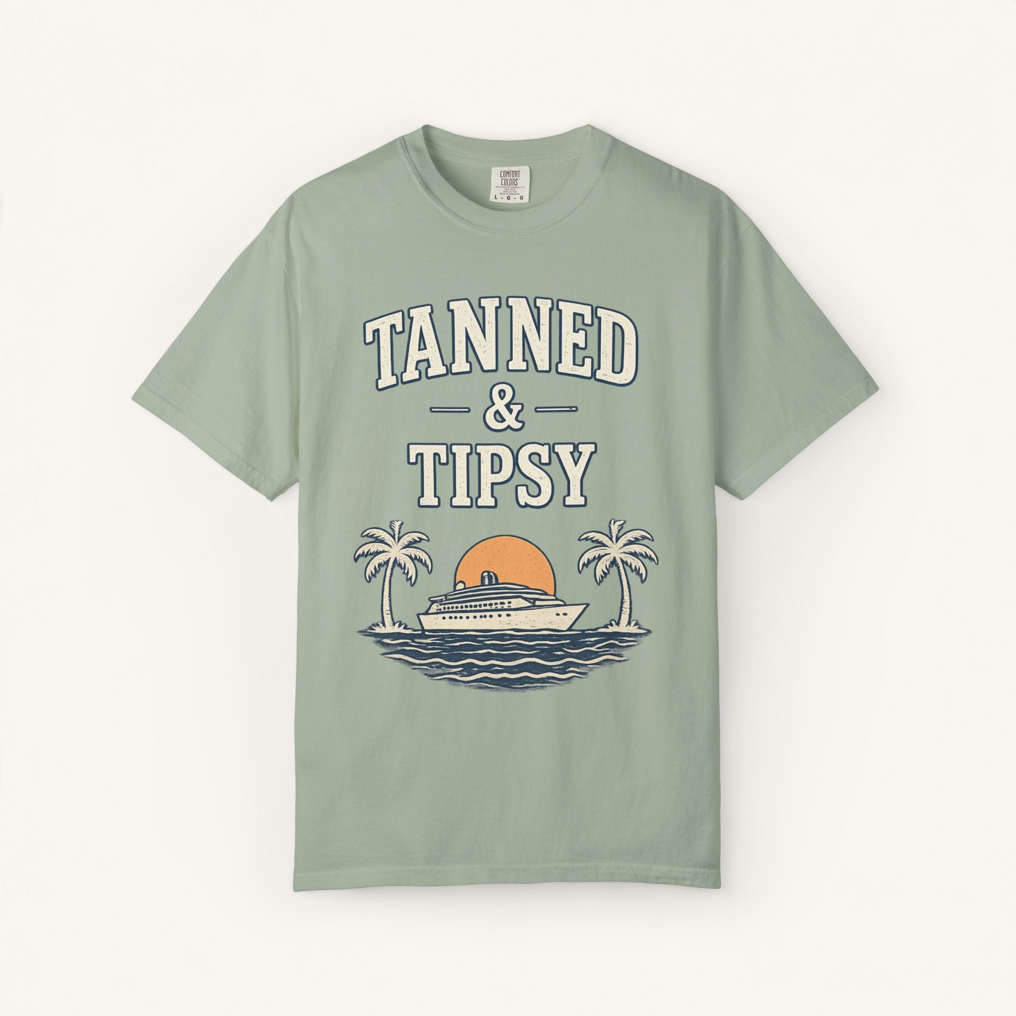 Tanned & Tipsy Tee