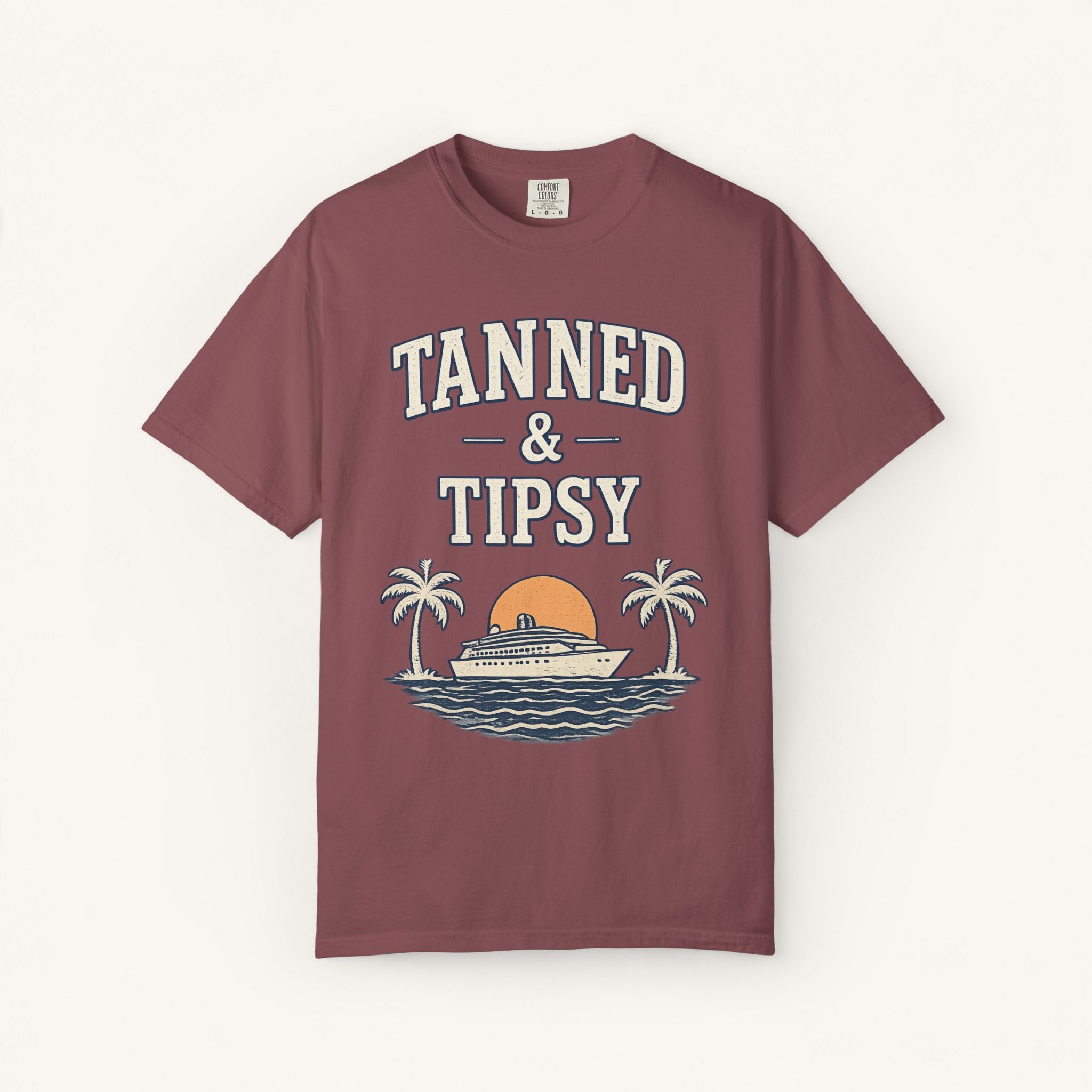 Tanned & Tipsy Tee