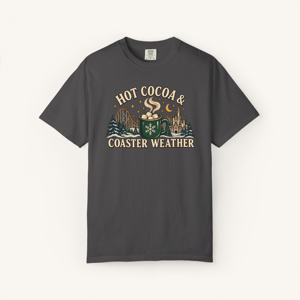 Hot Cocoa & Coaster Weather Tee