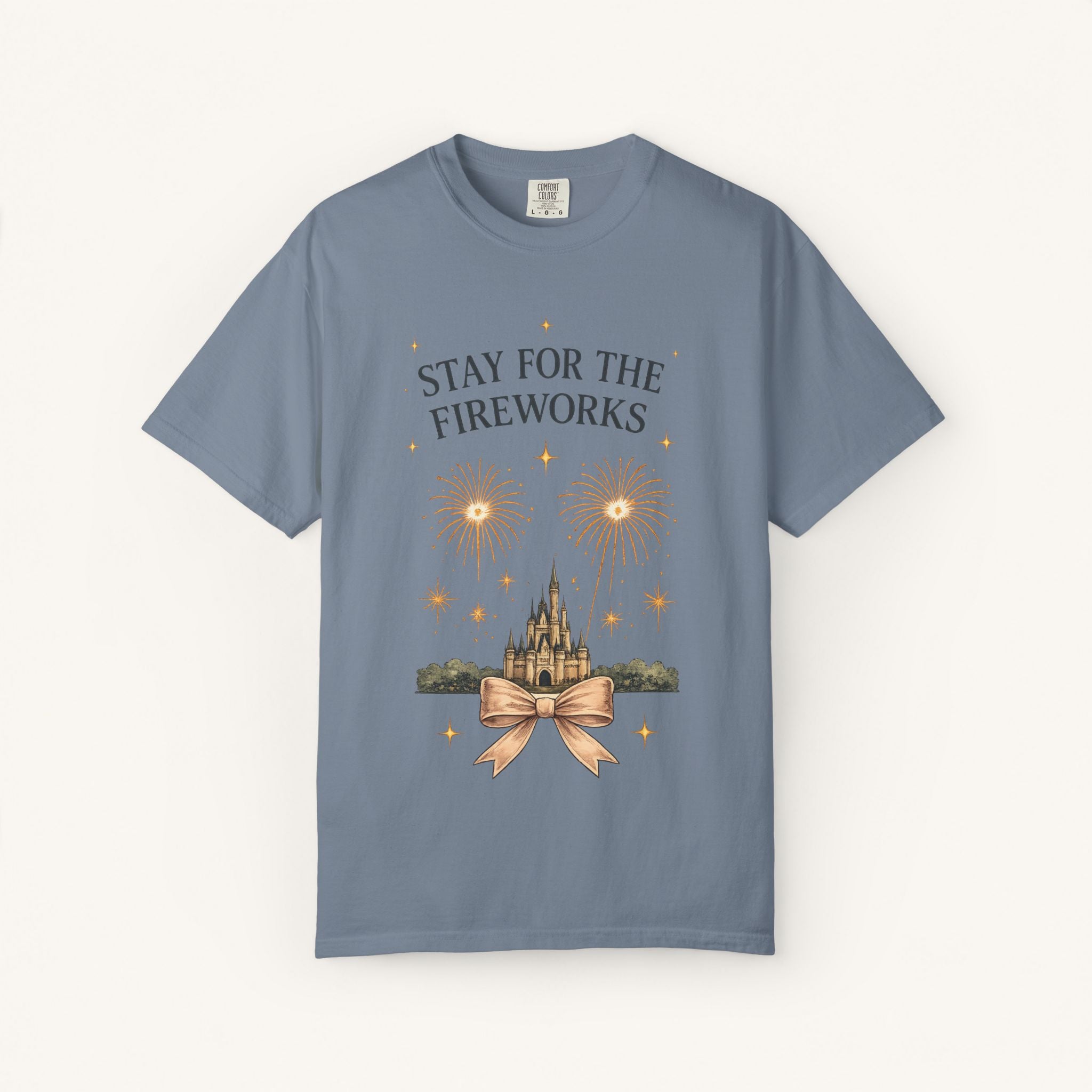 Stay for the Fireworks Tee