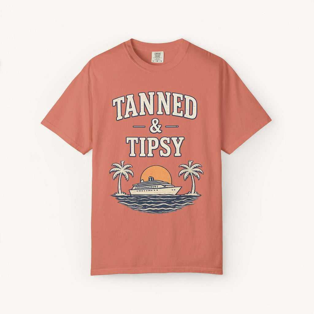 Tanned & Tipsy Tee