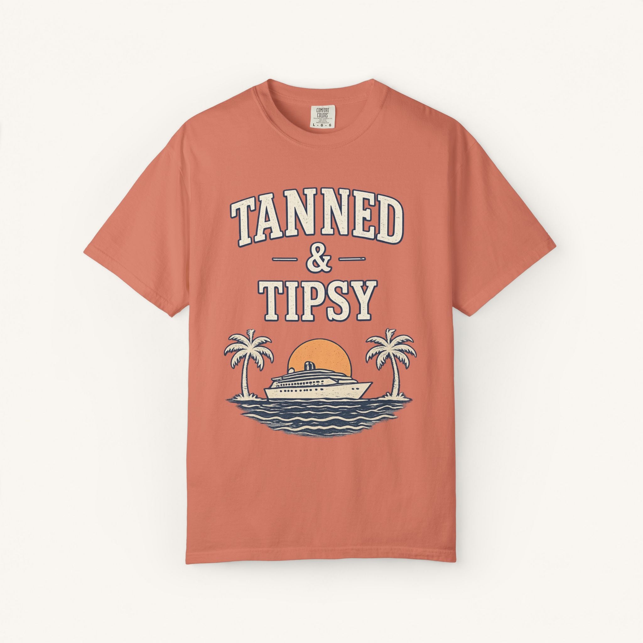 Tanned & Tipsy Tee