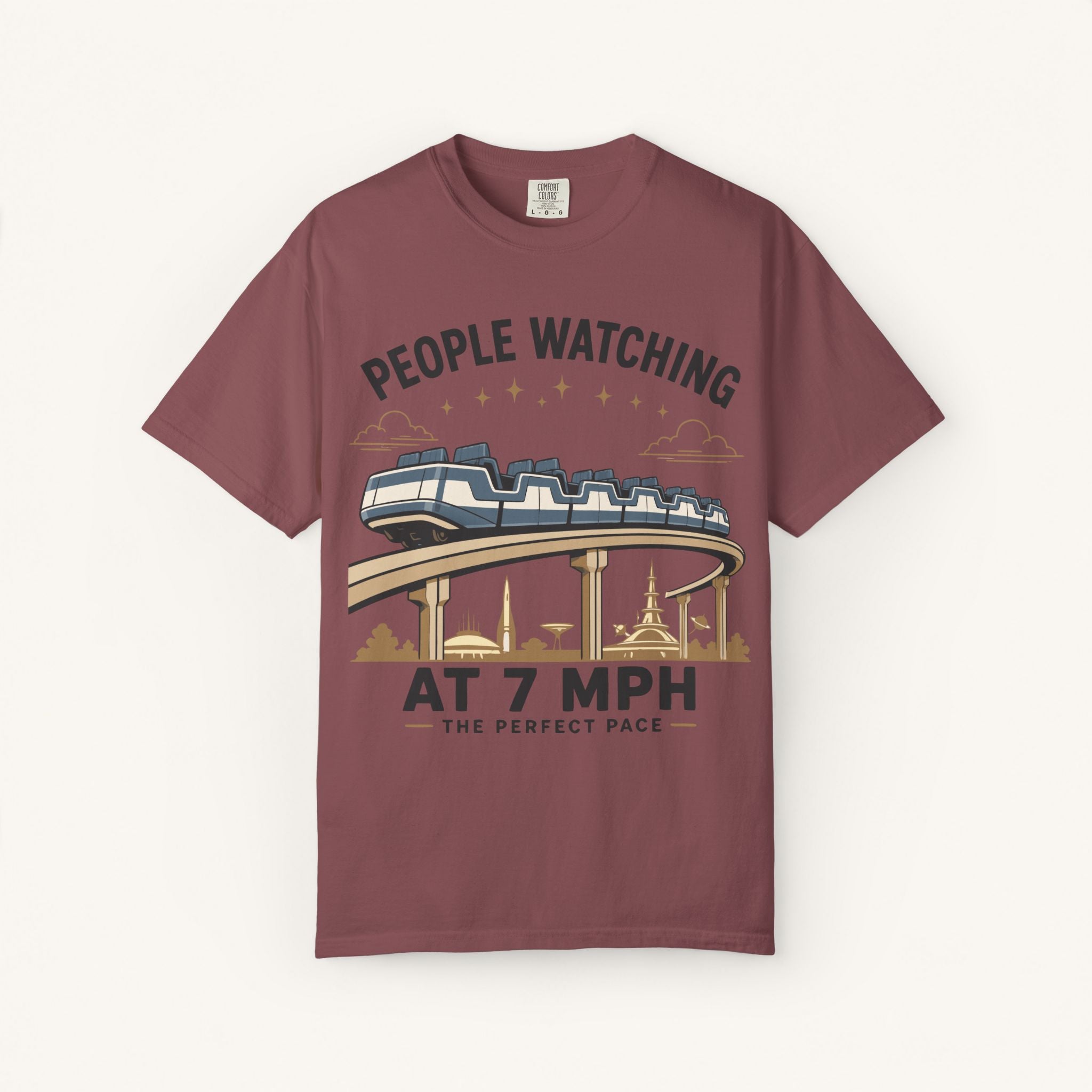 People Watching at 7 MPH Tee