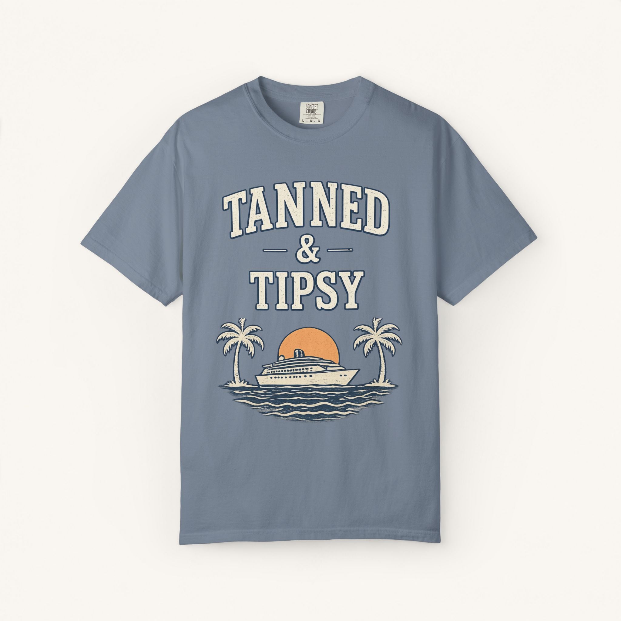 Tanned & Tipsy Tee