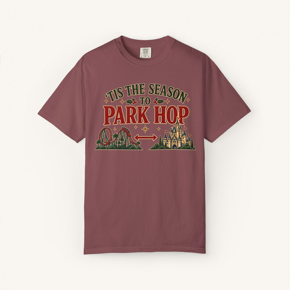 'Tis the Season to Park Hop Tee
