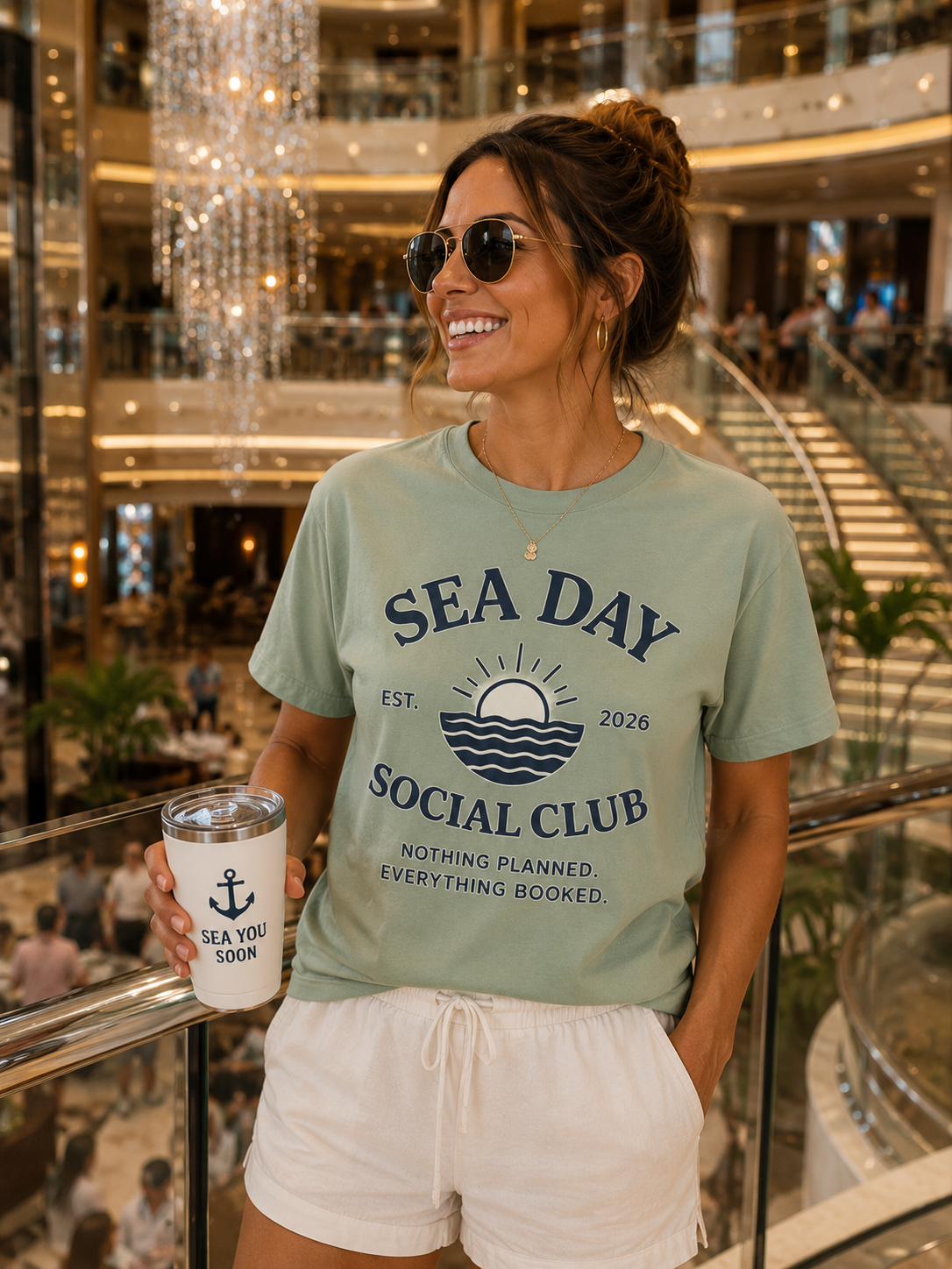 Sea Day Social Club Tee