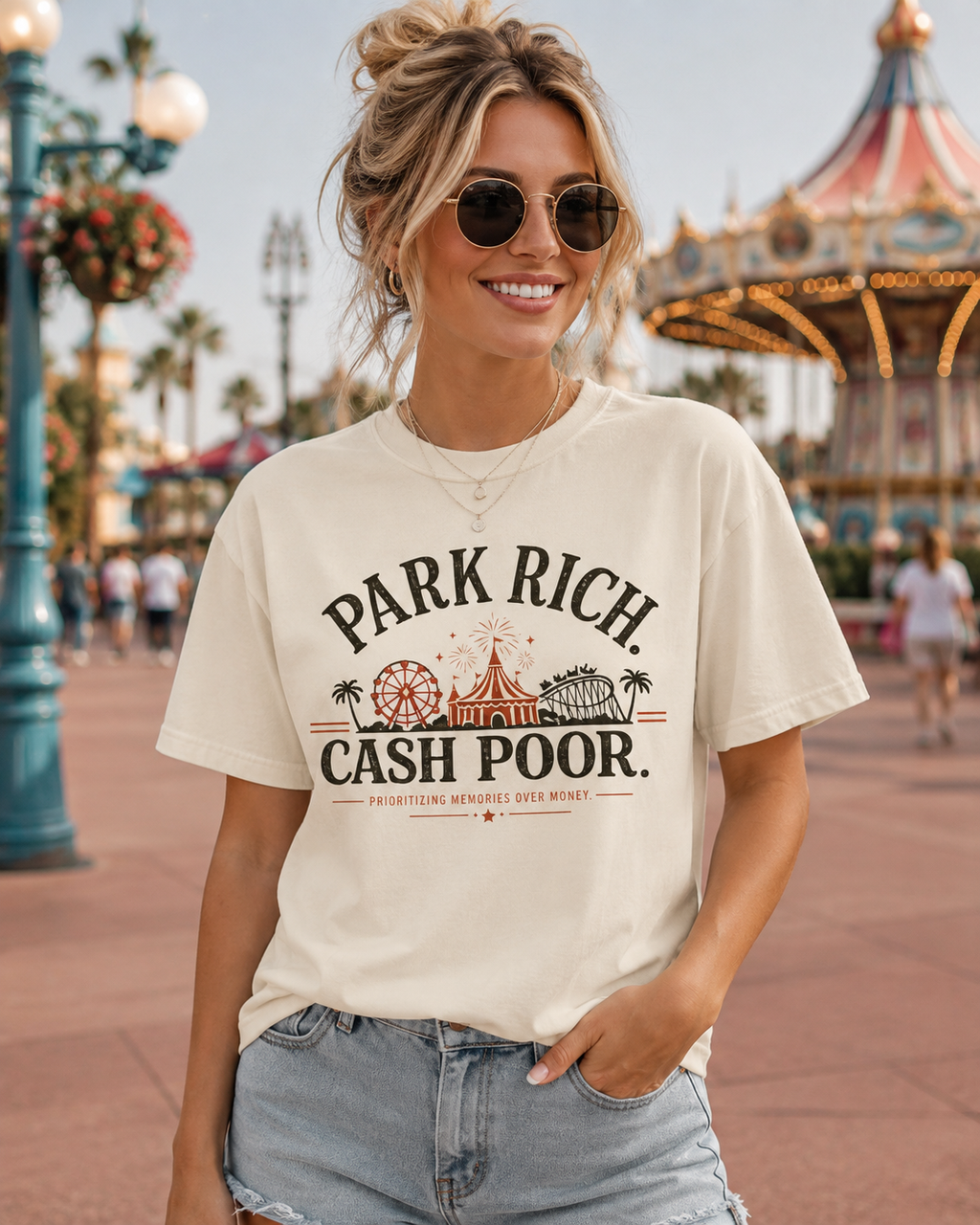 Park Rich - Cash Poor Tee