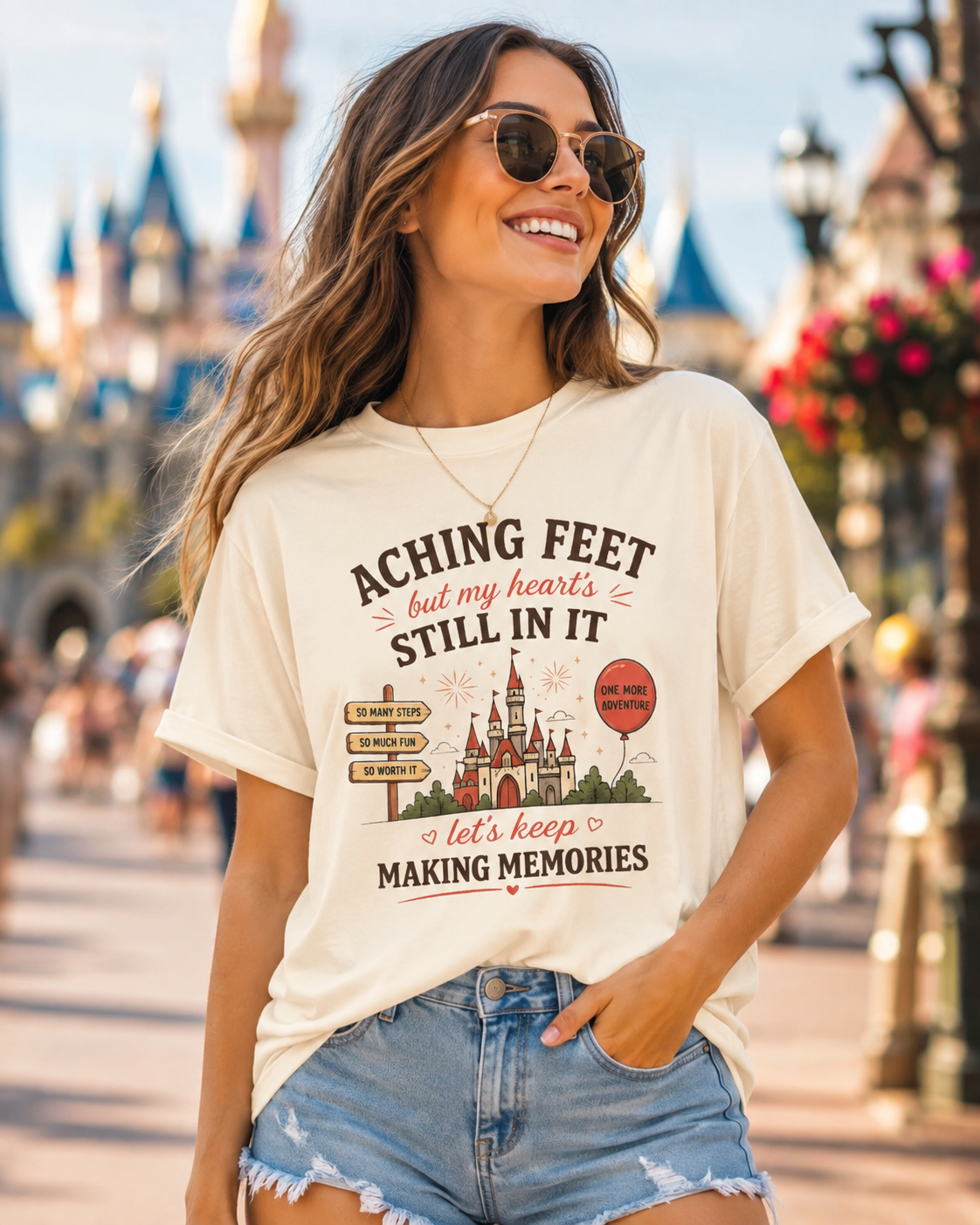 Aching Feet, But My Heart's Still In It Tee