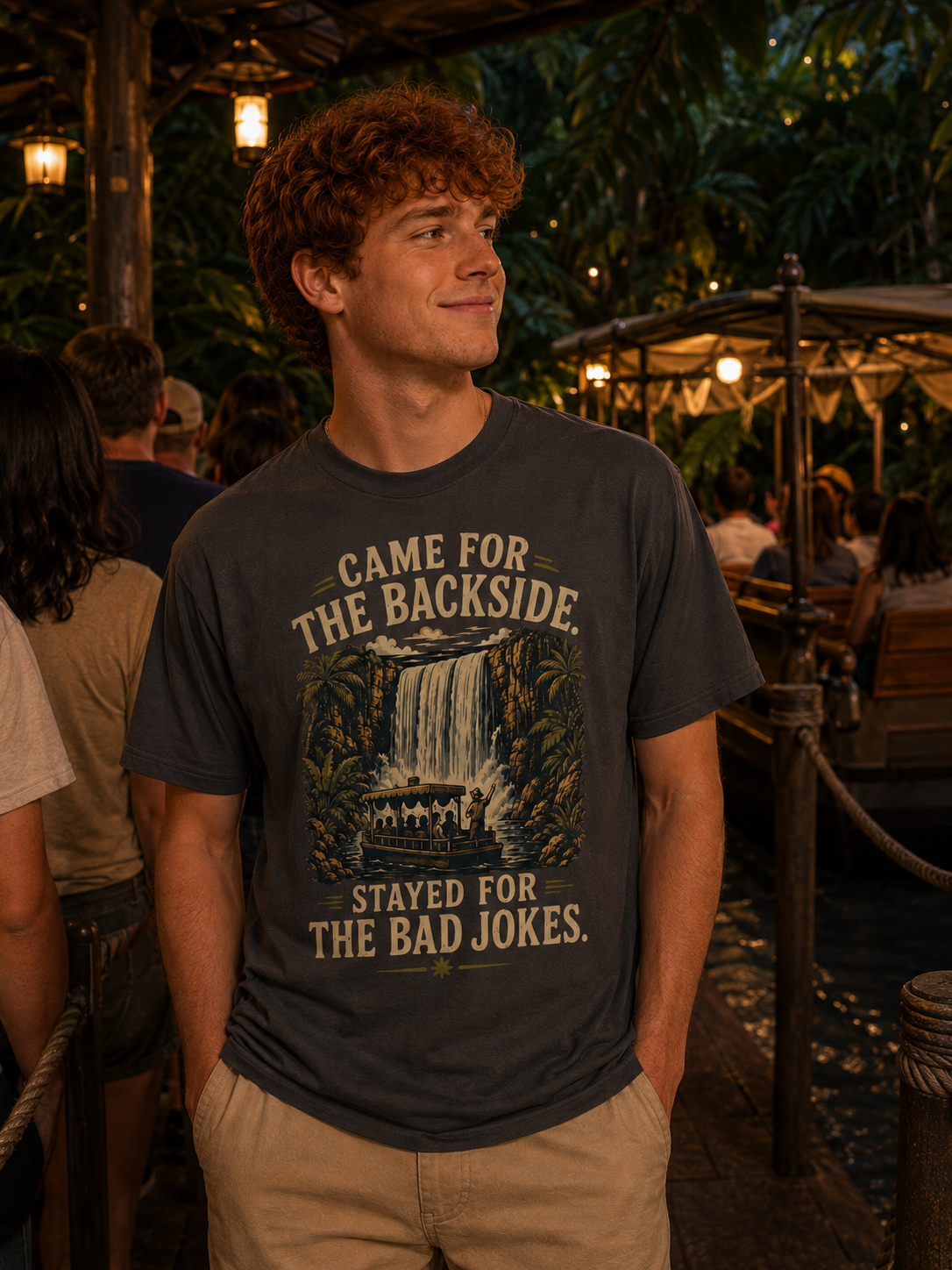 Came for the Backside Tee