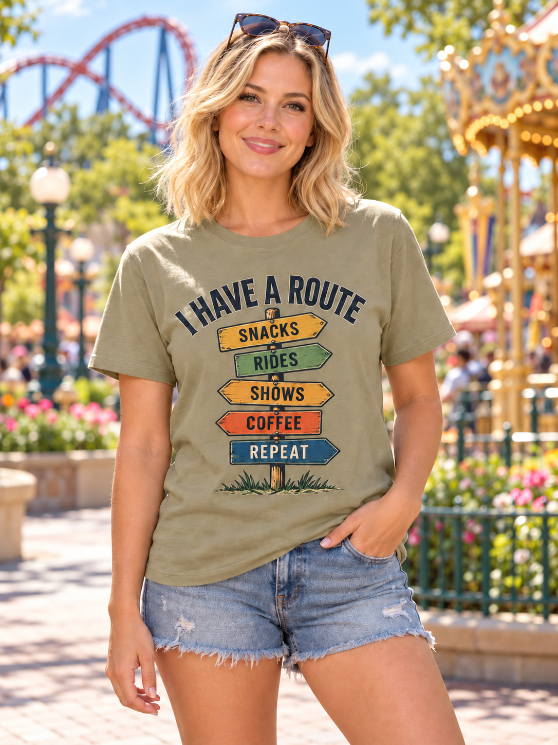 I Have a Route Tee