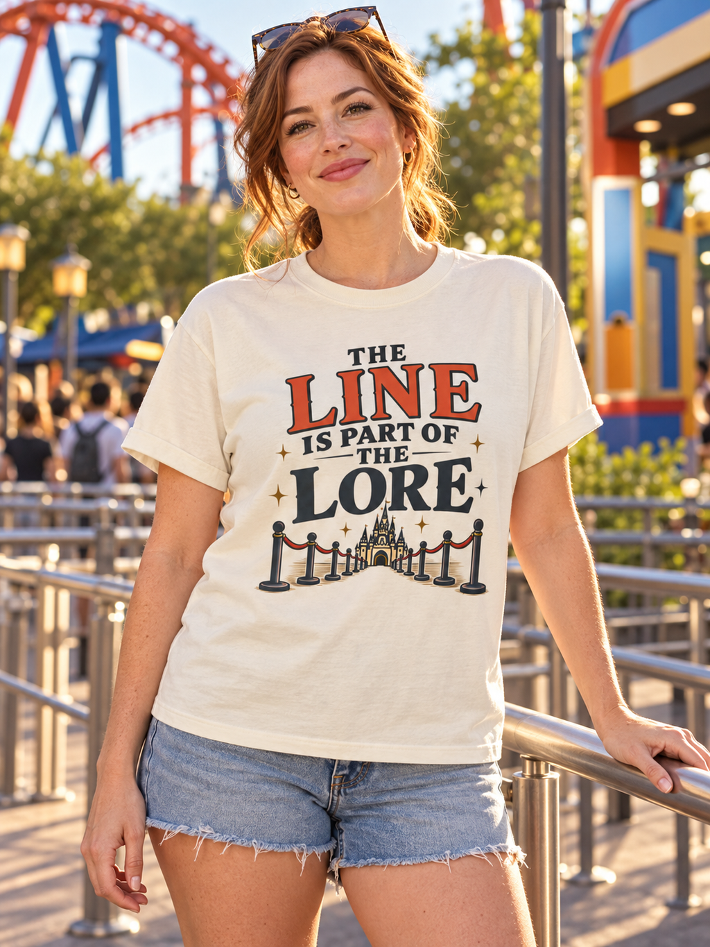The Line is Part of the Lore Tee